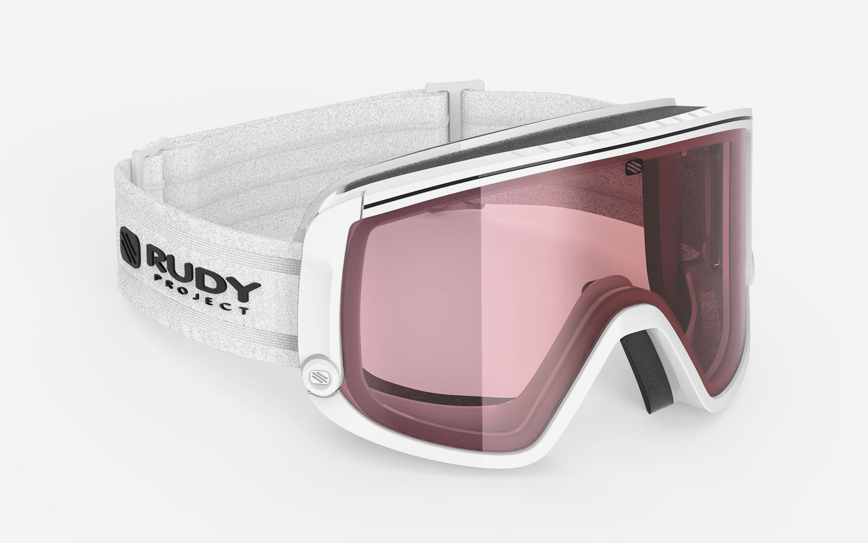 ロディ Spincut White Gloss - Kayvon Red DL | Rudy Project