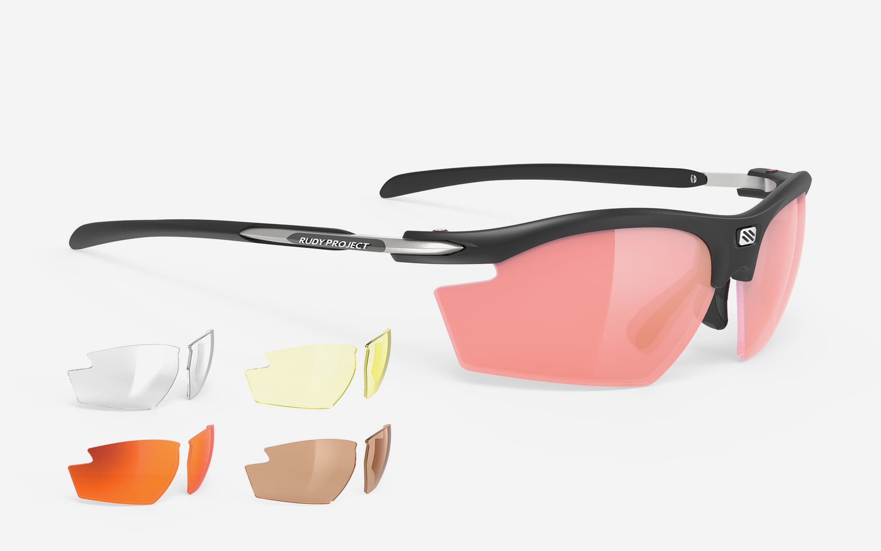 Rydon Black Matte - Racing Red | Rudy Project