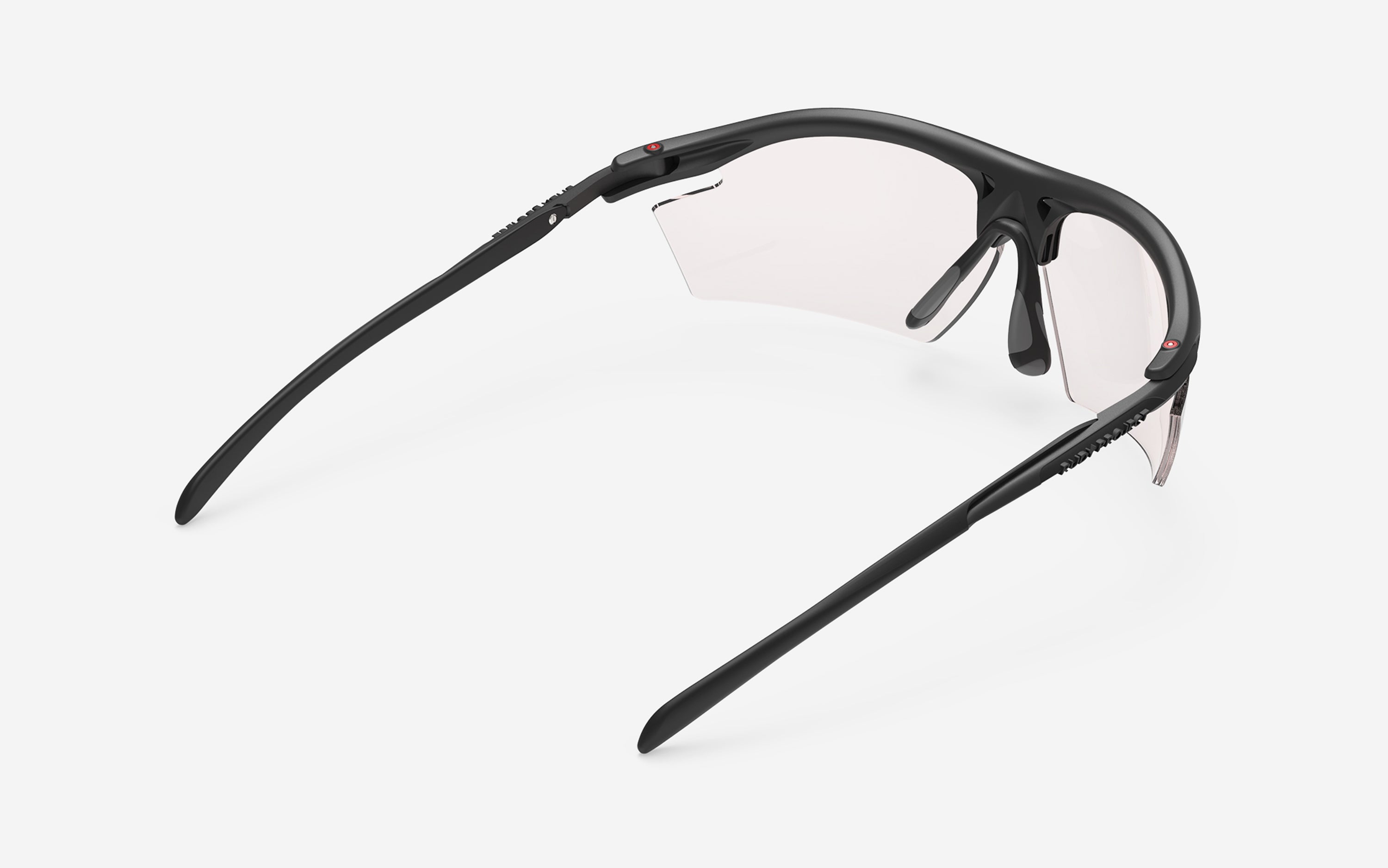 Rydon Total Black Matte - ImpactX 2 Red | Rudy Project