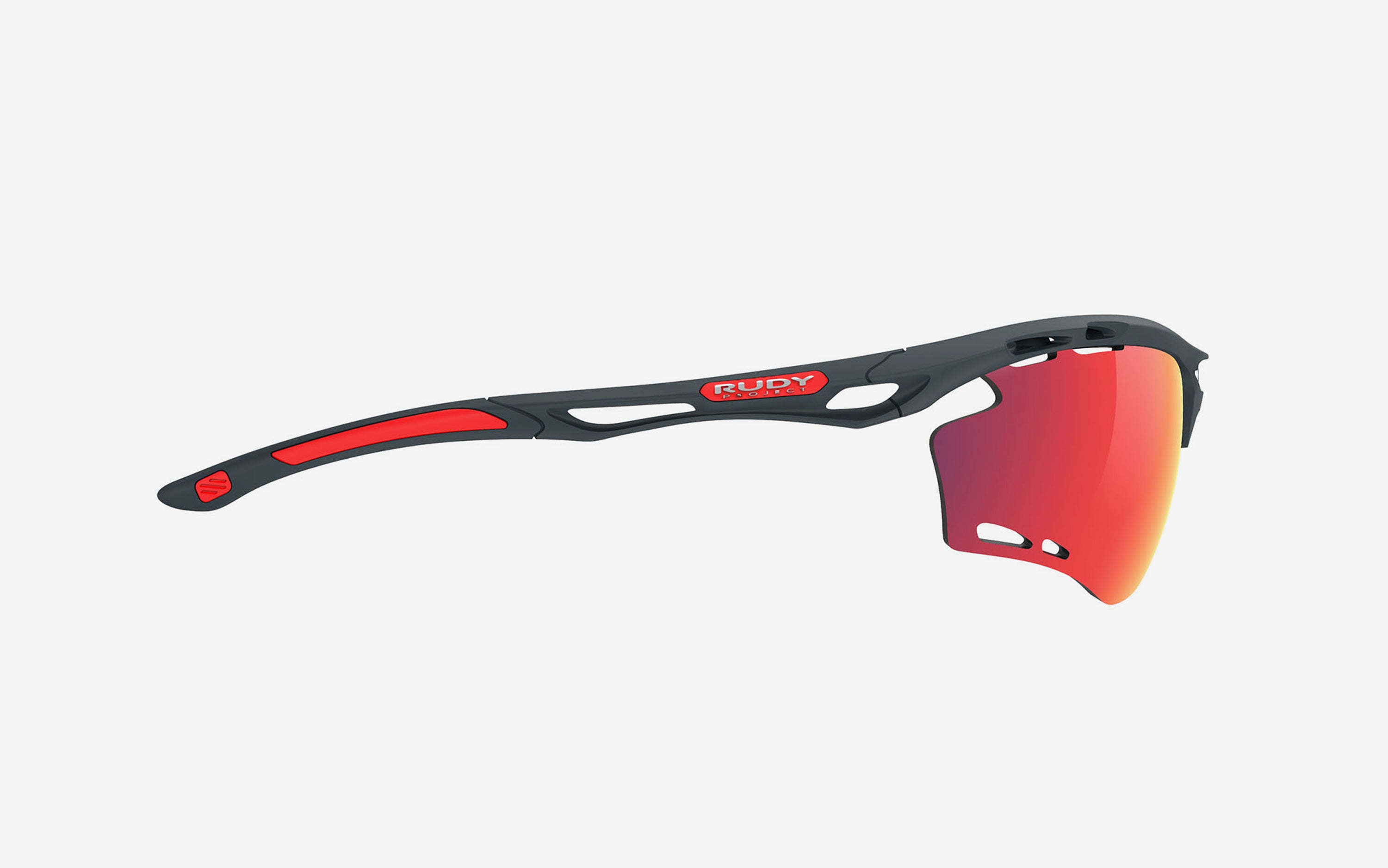 Propulse Charcoal Matte - ML Red | Rudy Project