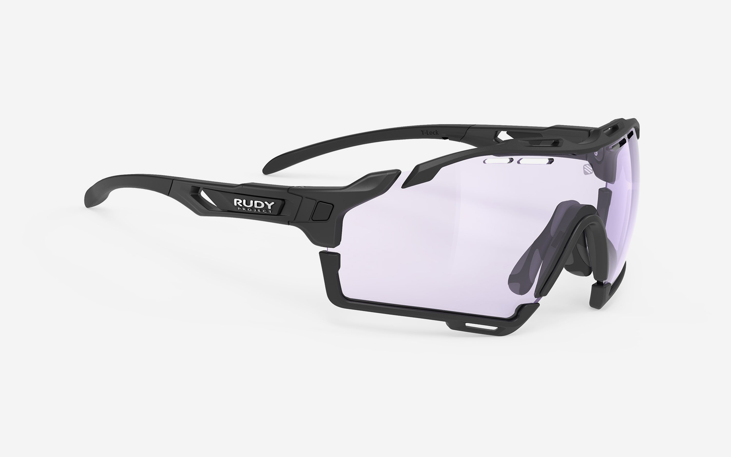 Cutline Black Matte - ImpactX 2 Laser Purple | Rudy Project