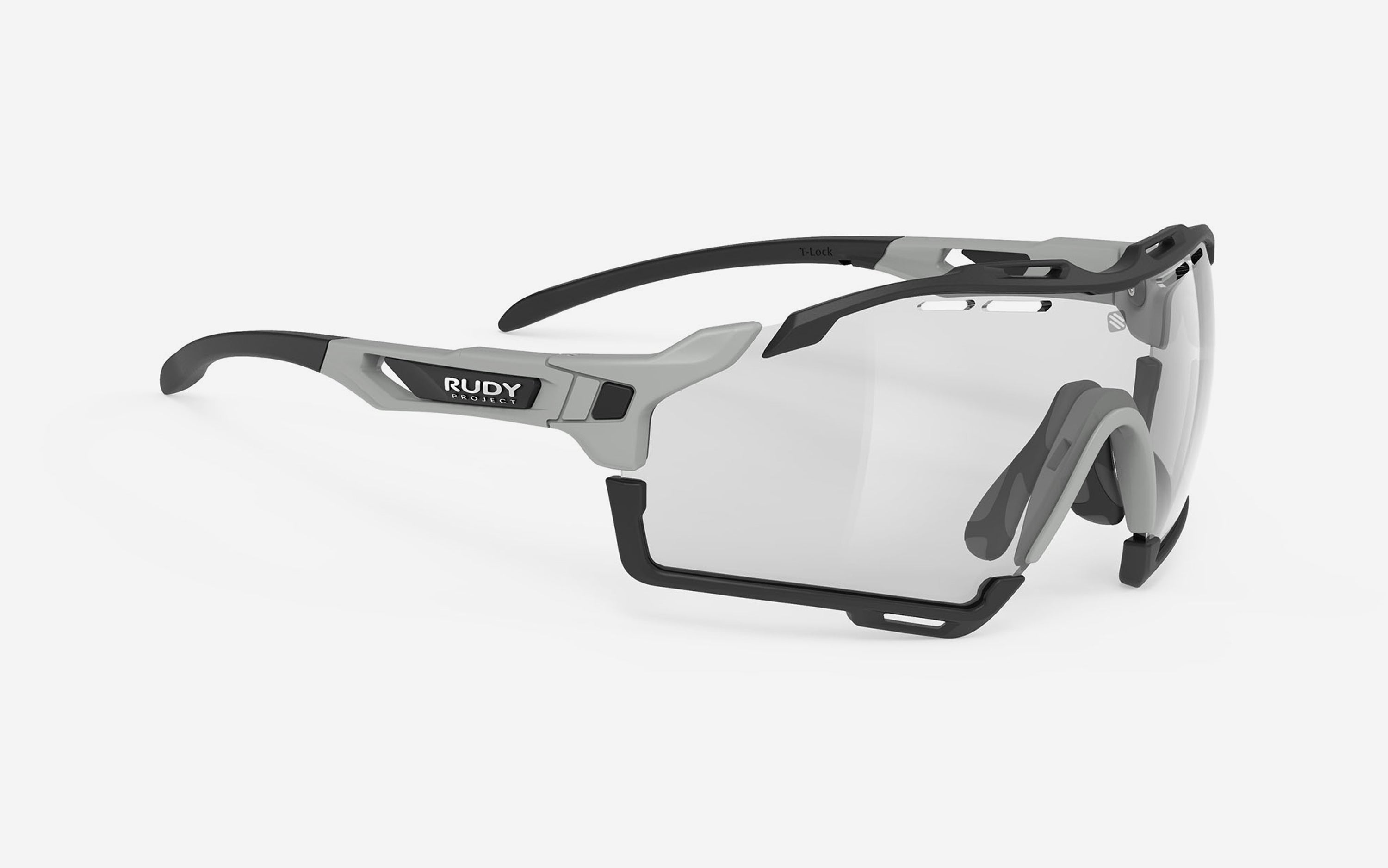 Cutline Light Grey Matte - ImpactX 2 Laser Black | Rudy Project
