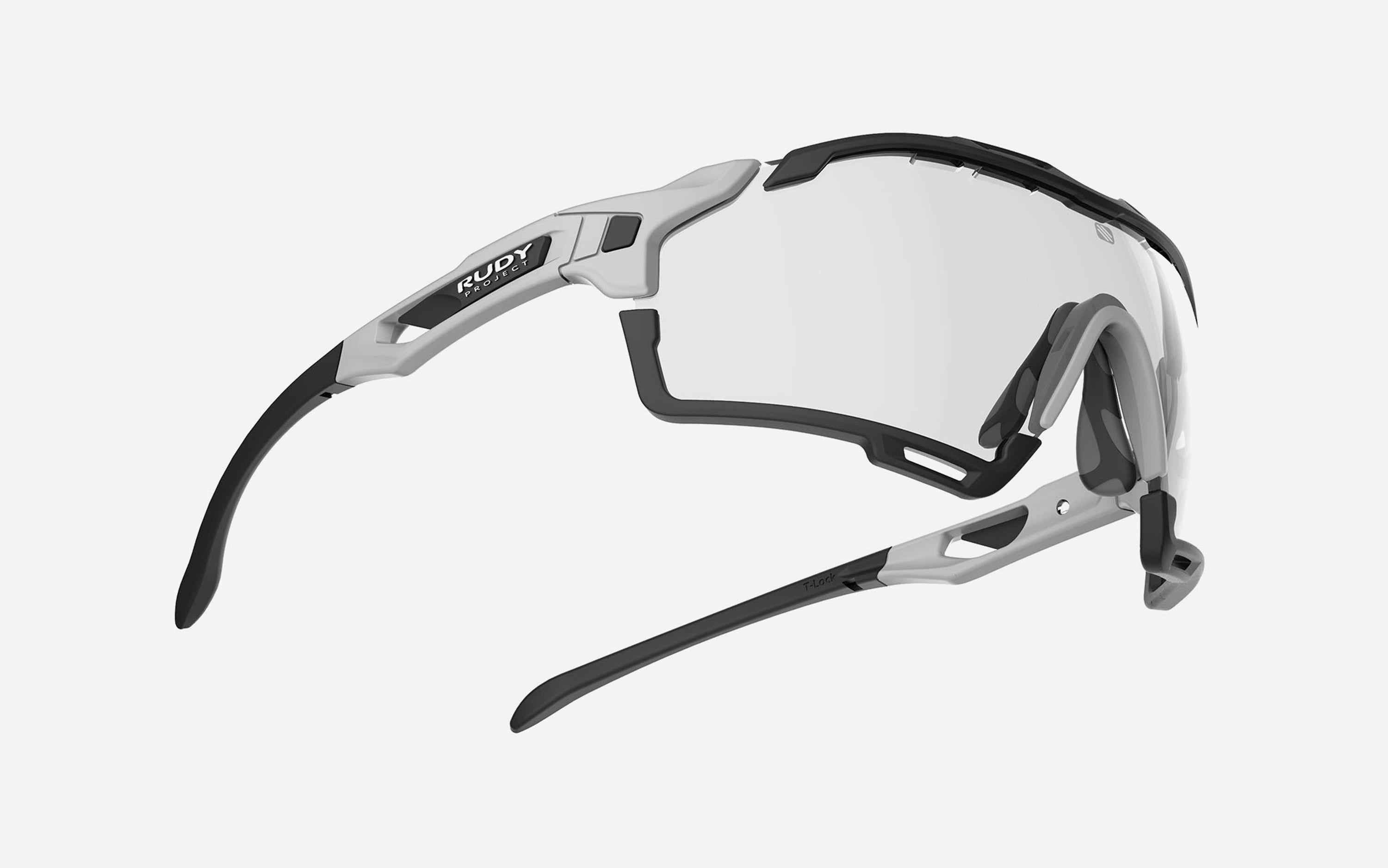 Cutline Light Grey Matte - ImpactX 2 Laser Black | Rudy Project