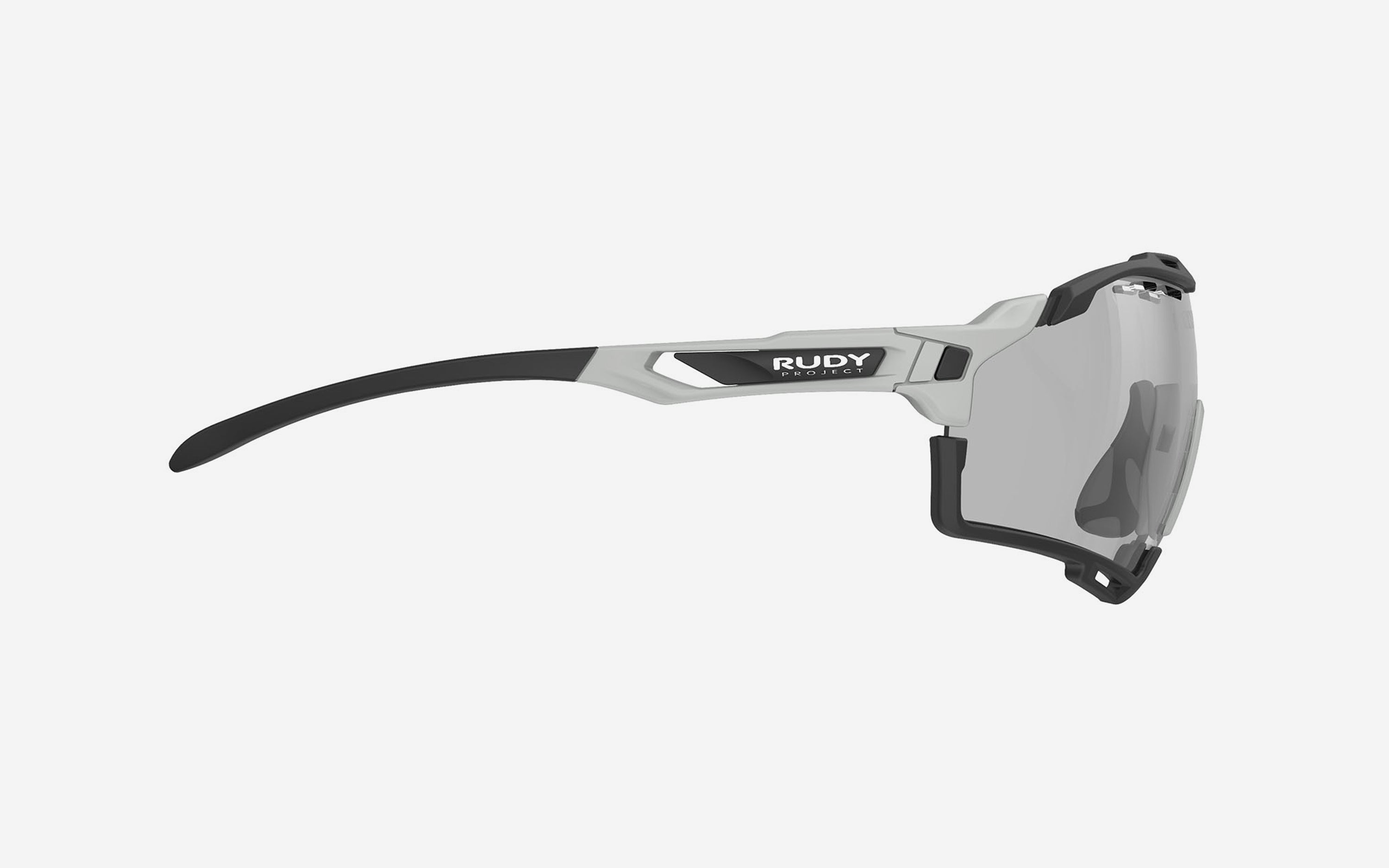 ウェア RUDY PROJECT CUTLINE Cutline Light Grey Matte - ImpactX 2 Laser Black | Rudy Project