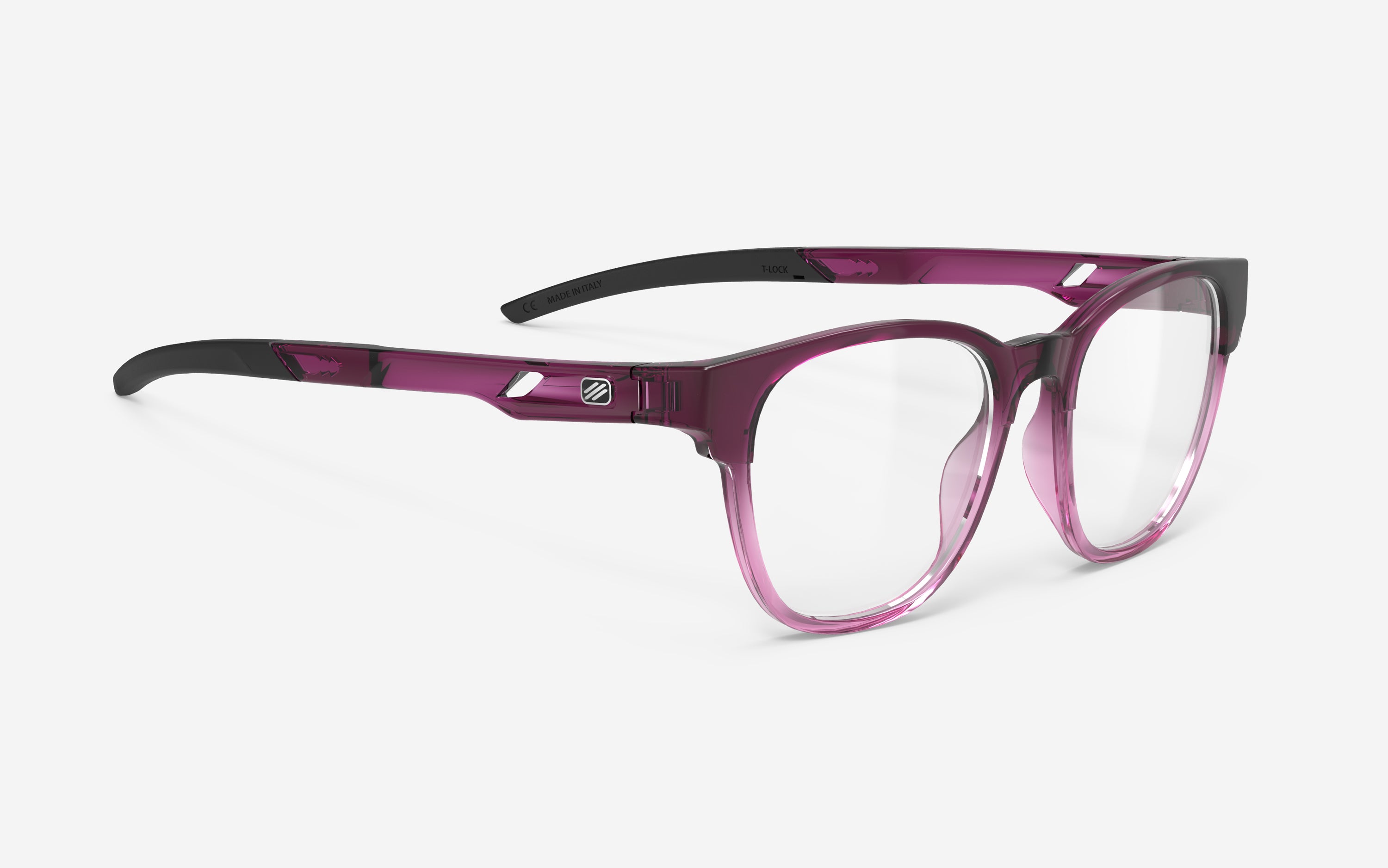 Iridis 65 Crystal Burgundy/Lilac G. - Demo Lens