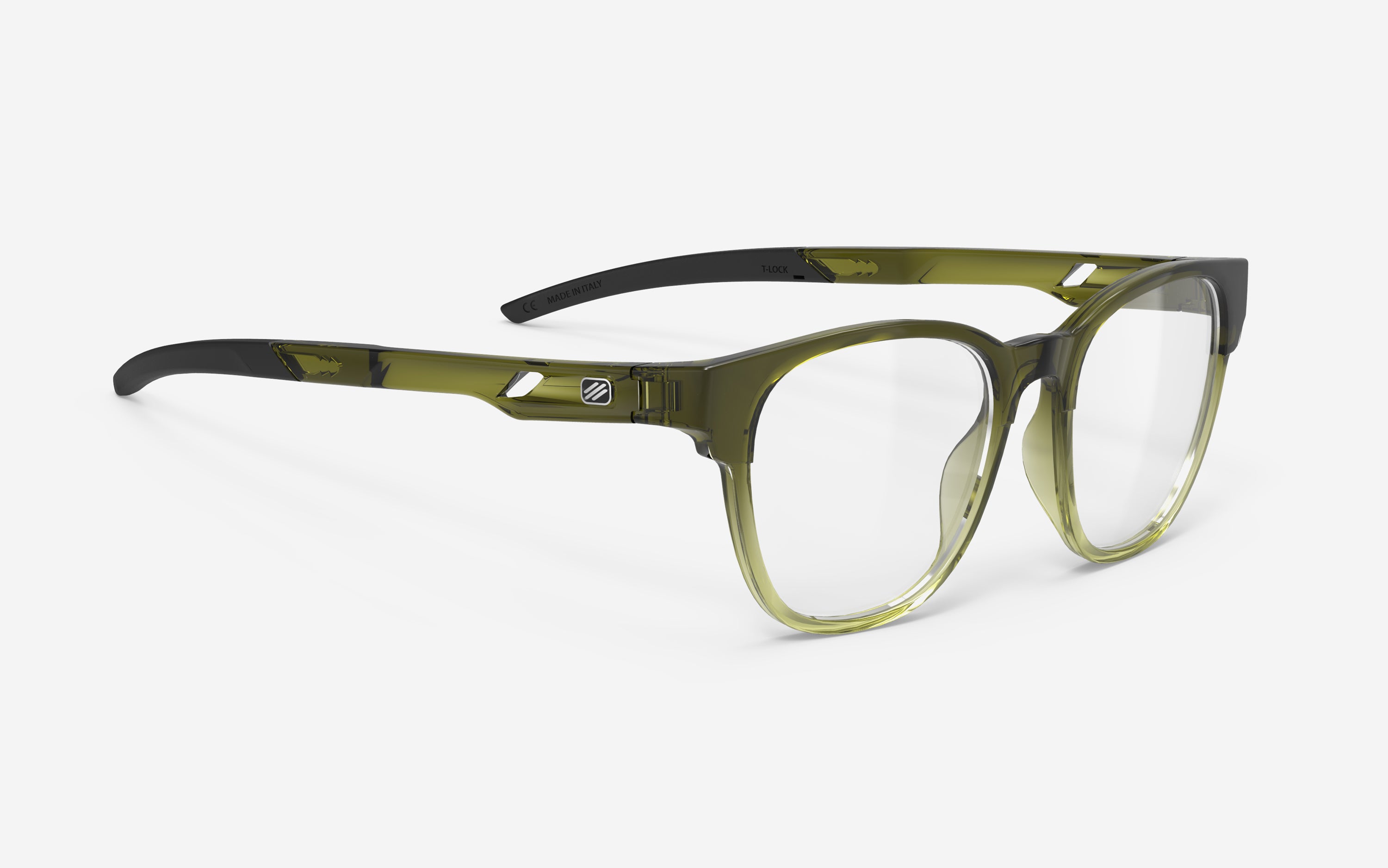 Iridis 65 Crystal Olive/Apple Gloss - Demo Lens