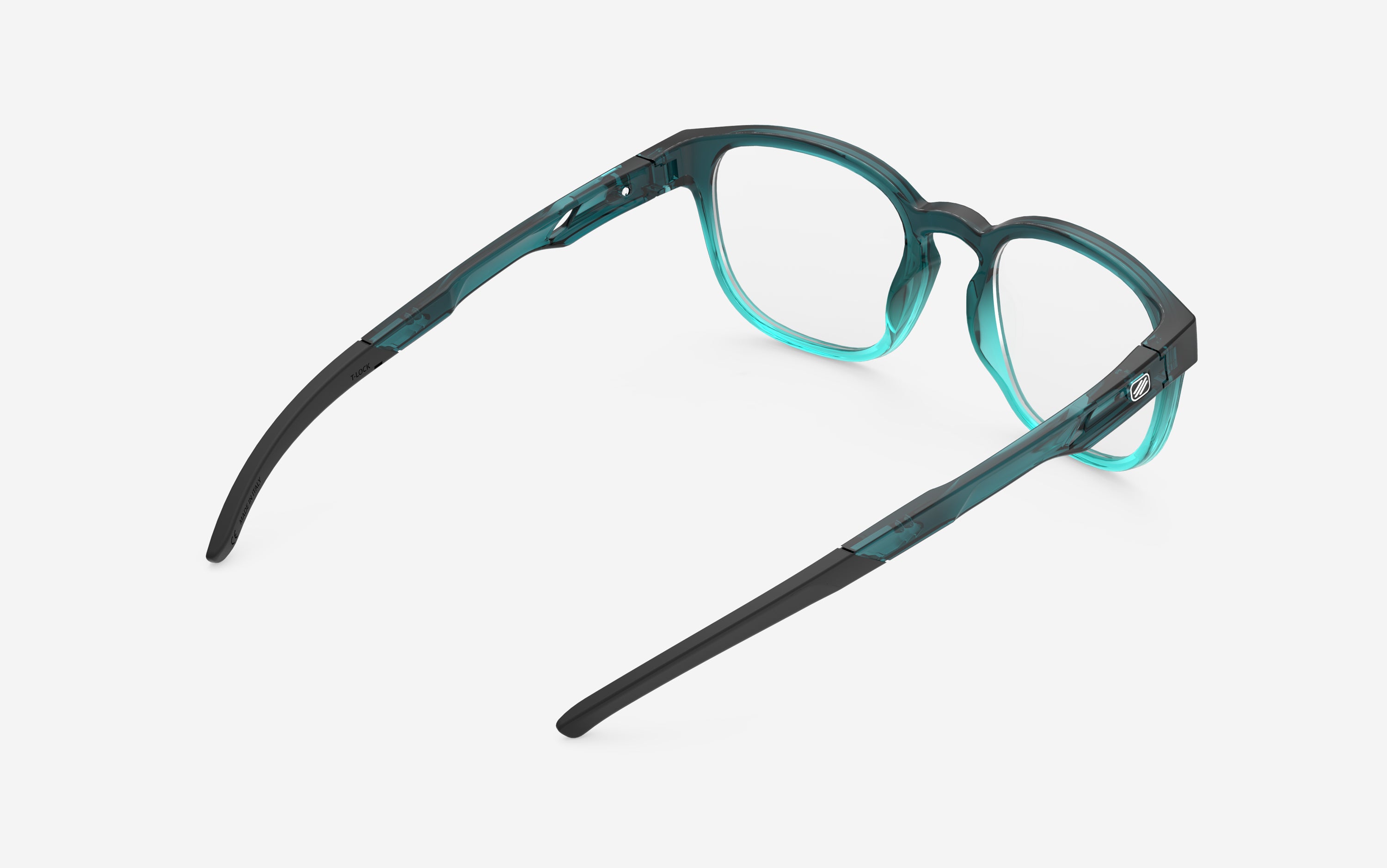 Iridis 66 Crystal Teal/Water Gloss - Demo Lens