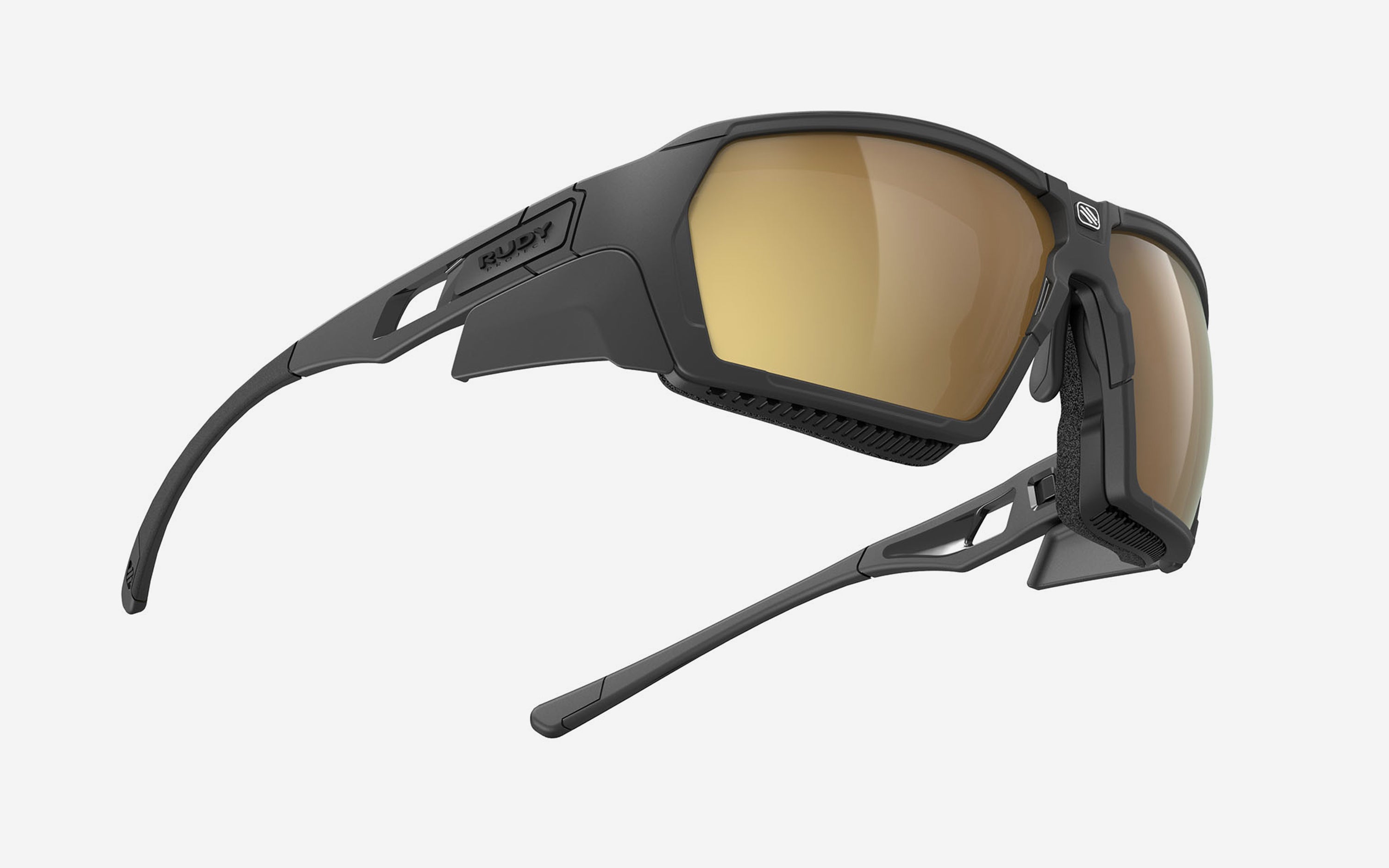 Agent Q Black Matte - ImpactX 2 Laser Crimson | Rudy Project