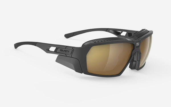 Agent Q Black Matte - ImpactX 2 Laser Crimson | Rudy Project