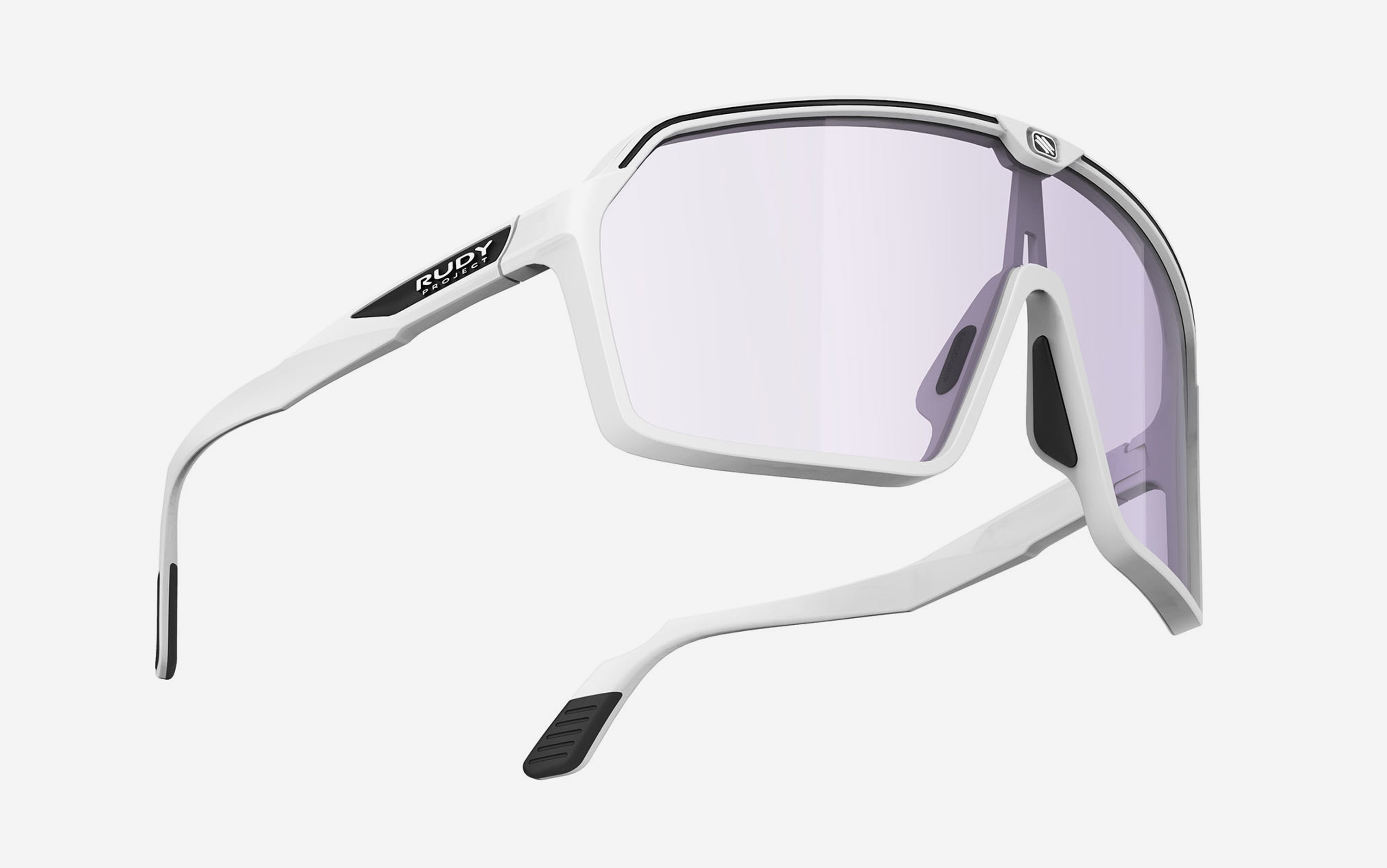 Spinshield White Matte - ImpactX 2 Laser Purple | Rudy Project