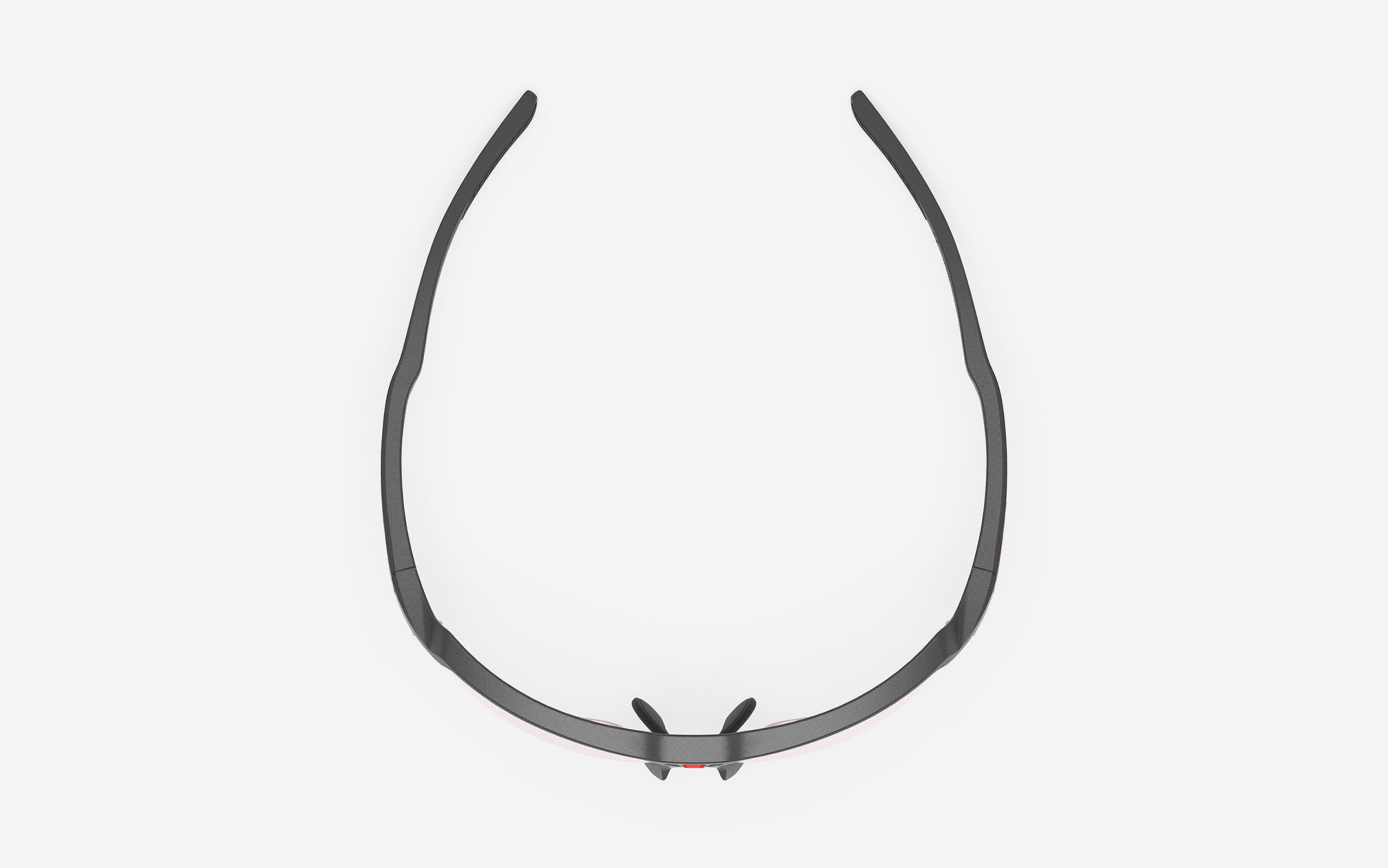 Deltabeat Charcoal Matte - ImpactX 2 Red | Rudy Project