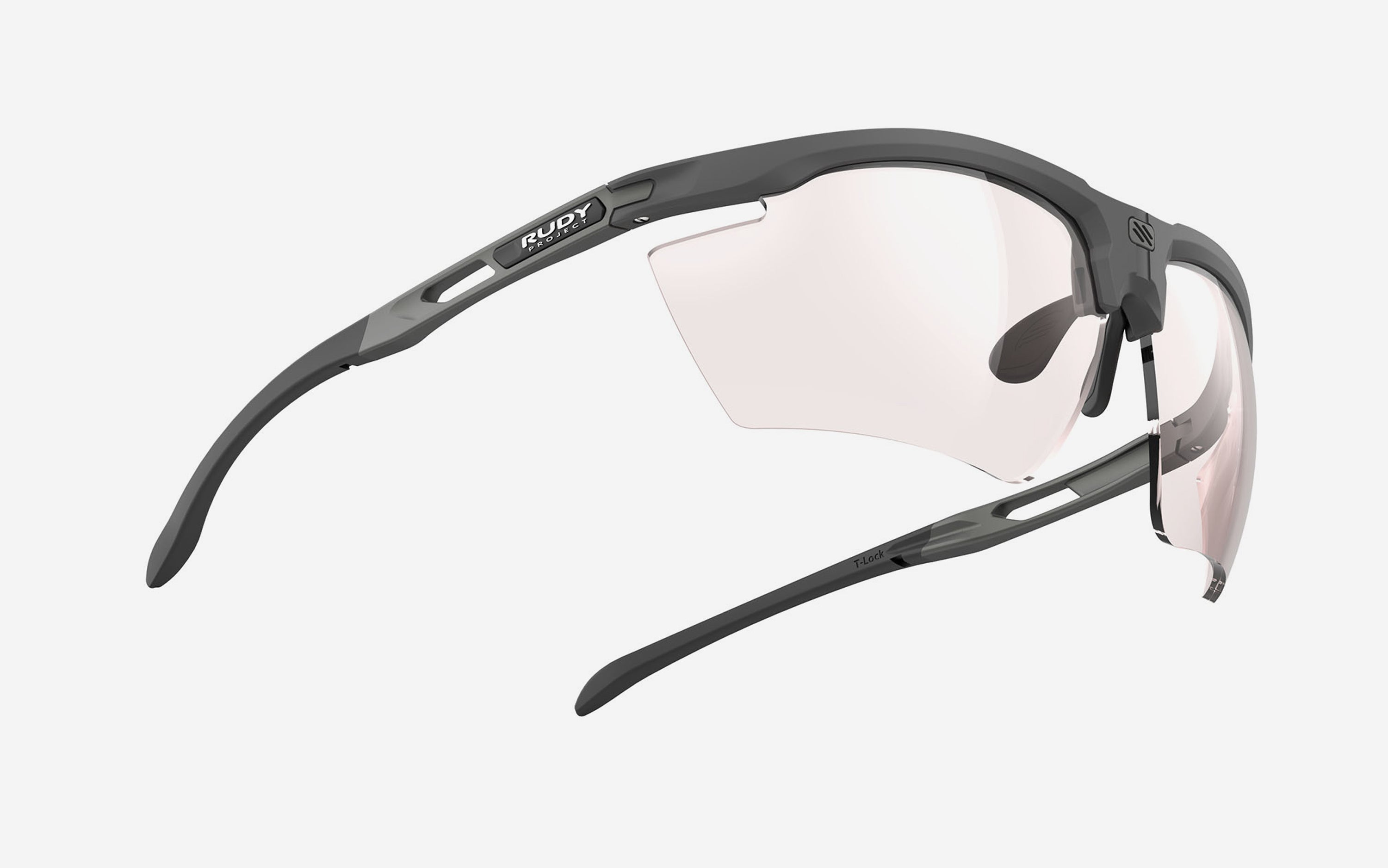 Magnus Charcoal Matte - ImpactX 2 Red | Rudy Project