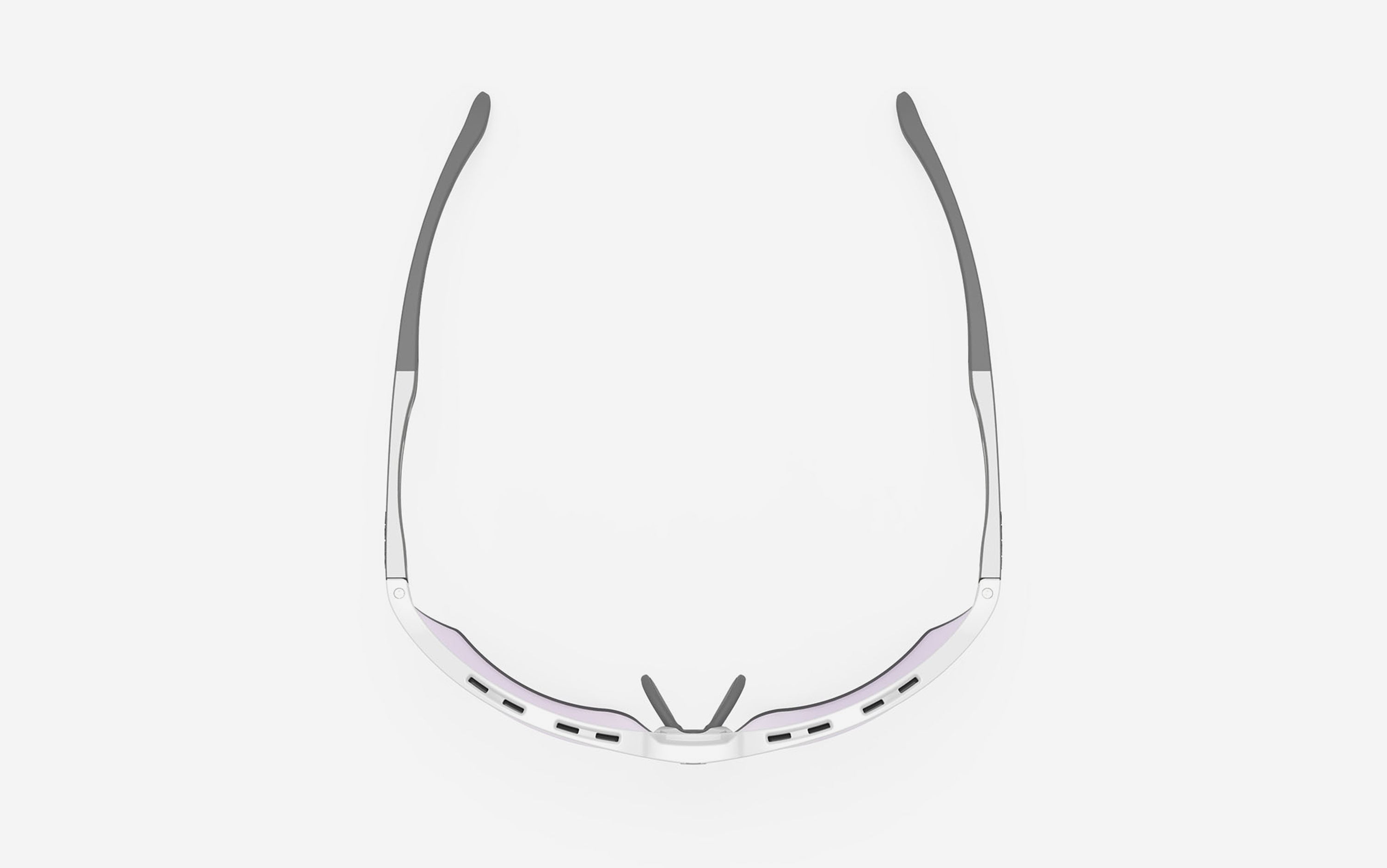 Magnus White Gloss - ImpactX 2 Laser Purple | Rudy Project