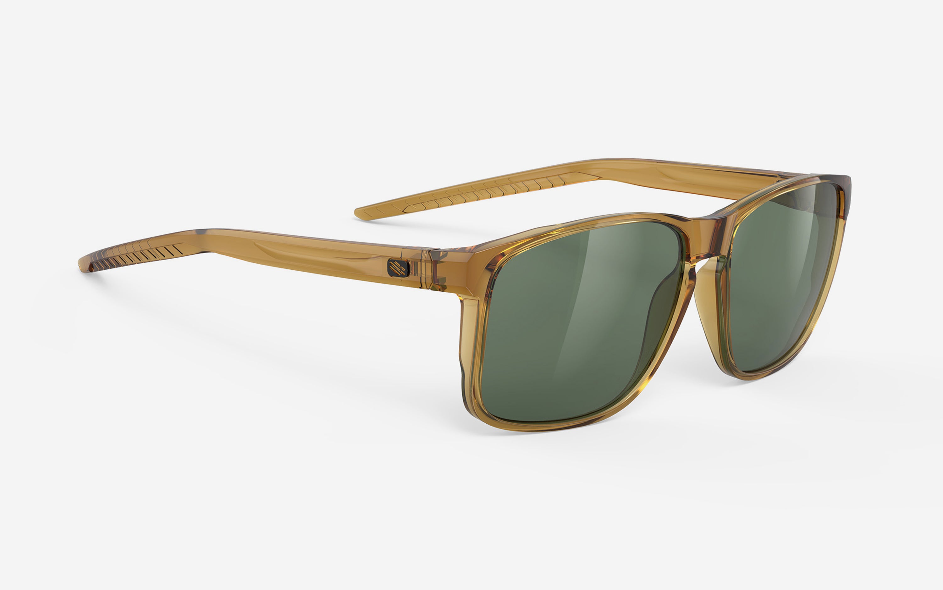 Overlap Crystal Butterscotch Gloss - Green | Rudy Project