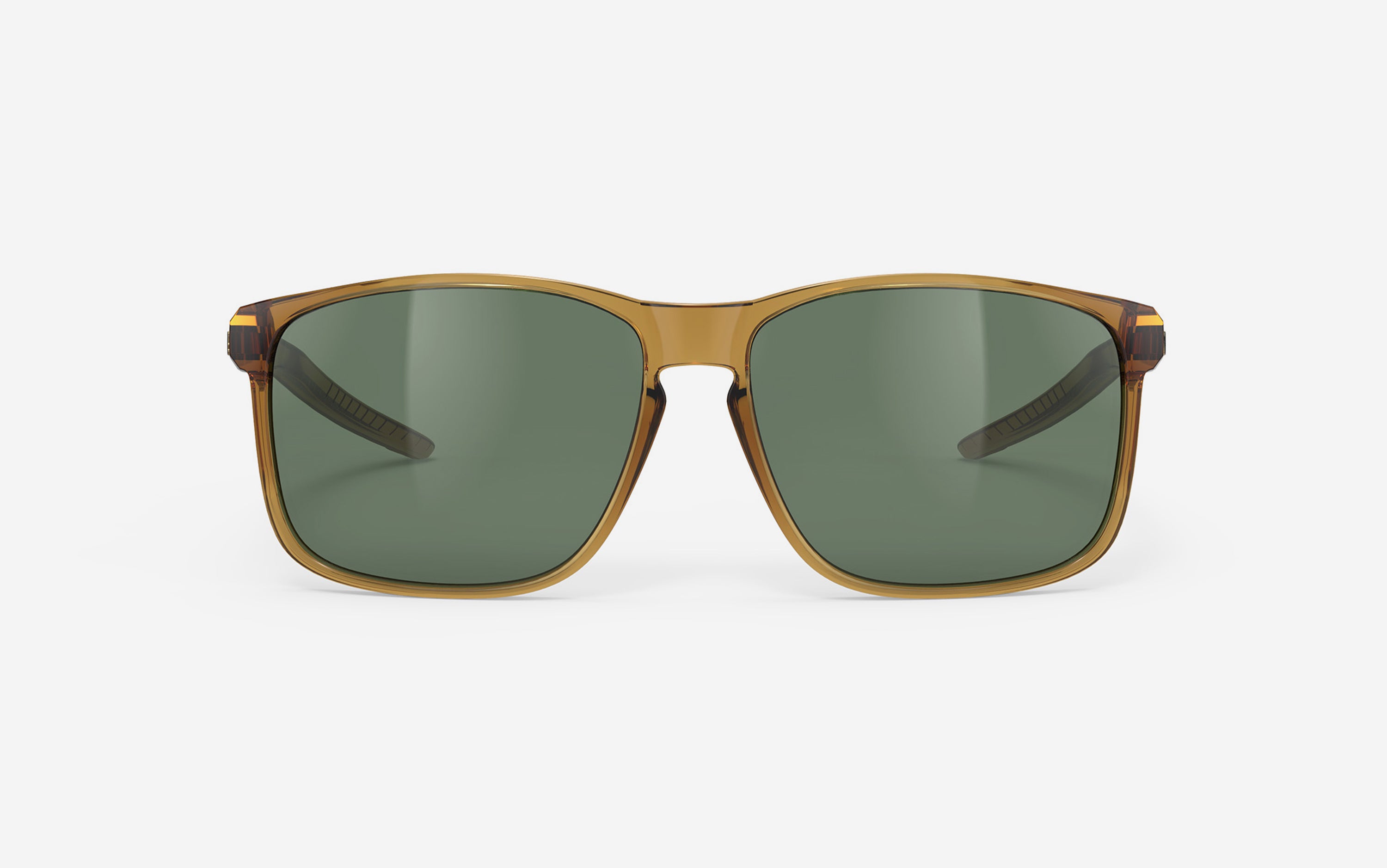 Overlap Crystal Butterscotch Gloss - Green