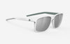 Overlap White Matte/Green Sage Matte - Laser Black