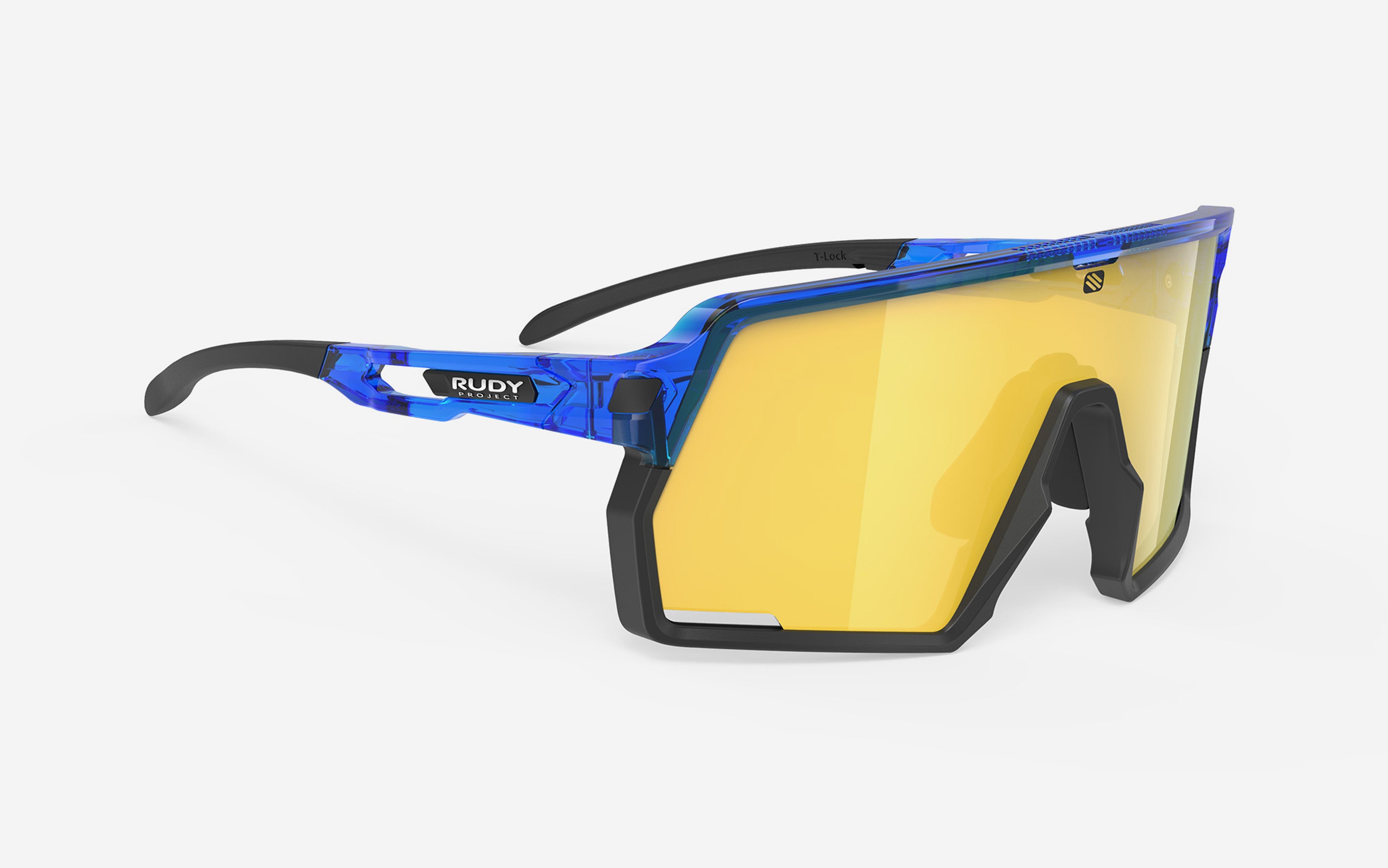 Kelion Crystal Blue - ML Yellow | Rudy Project