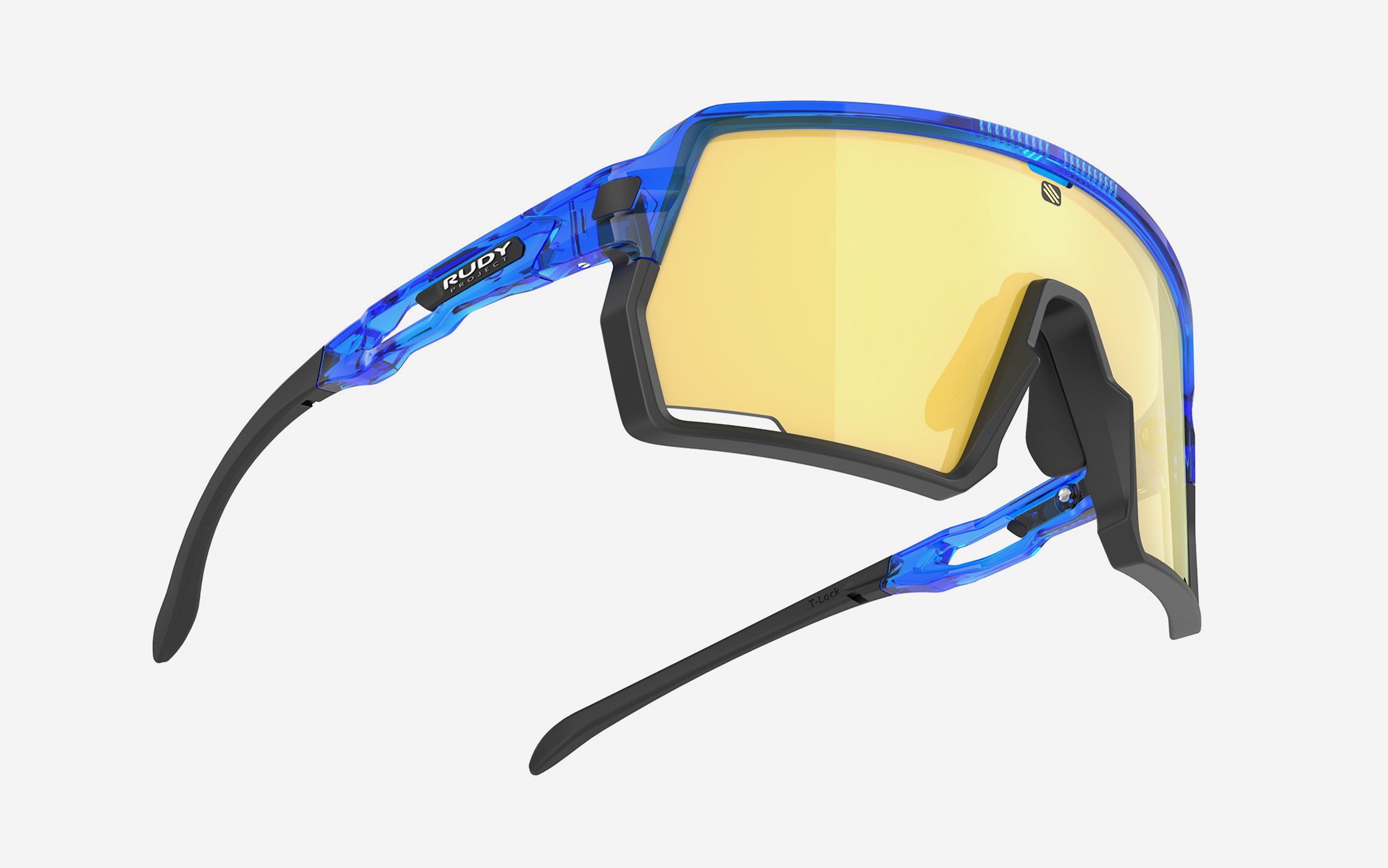 Kelion Crystal Blue - ML Yellow | Rudy Project