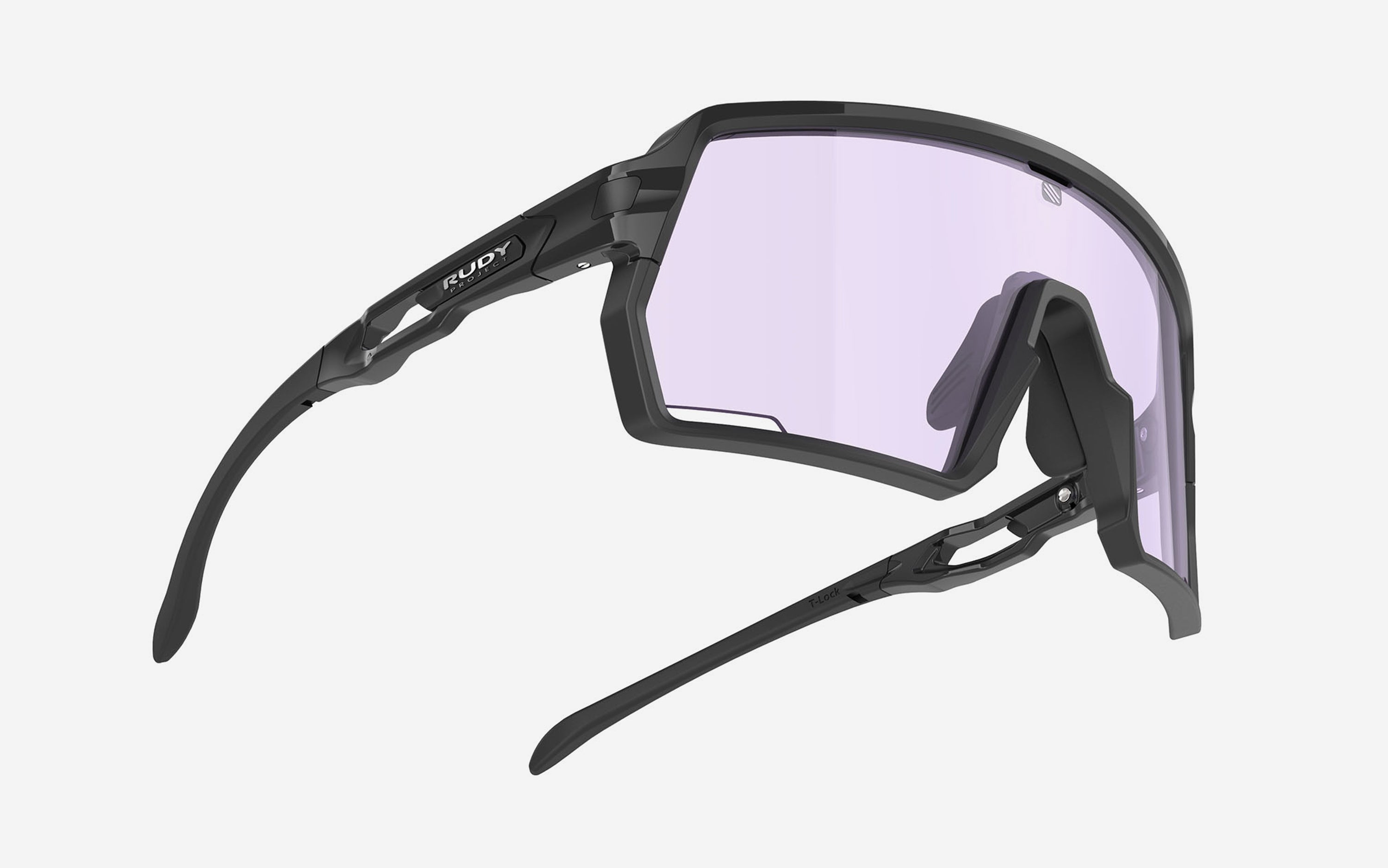 Kelion Black Gloss - ImpactX 2 Laser Purple | Rudy Project