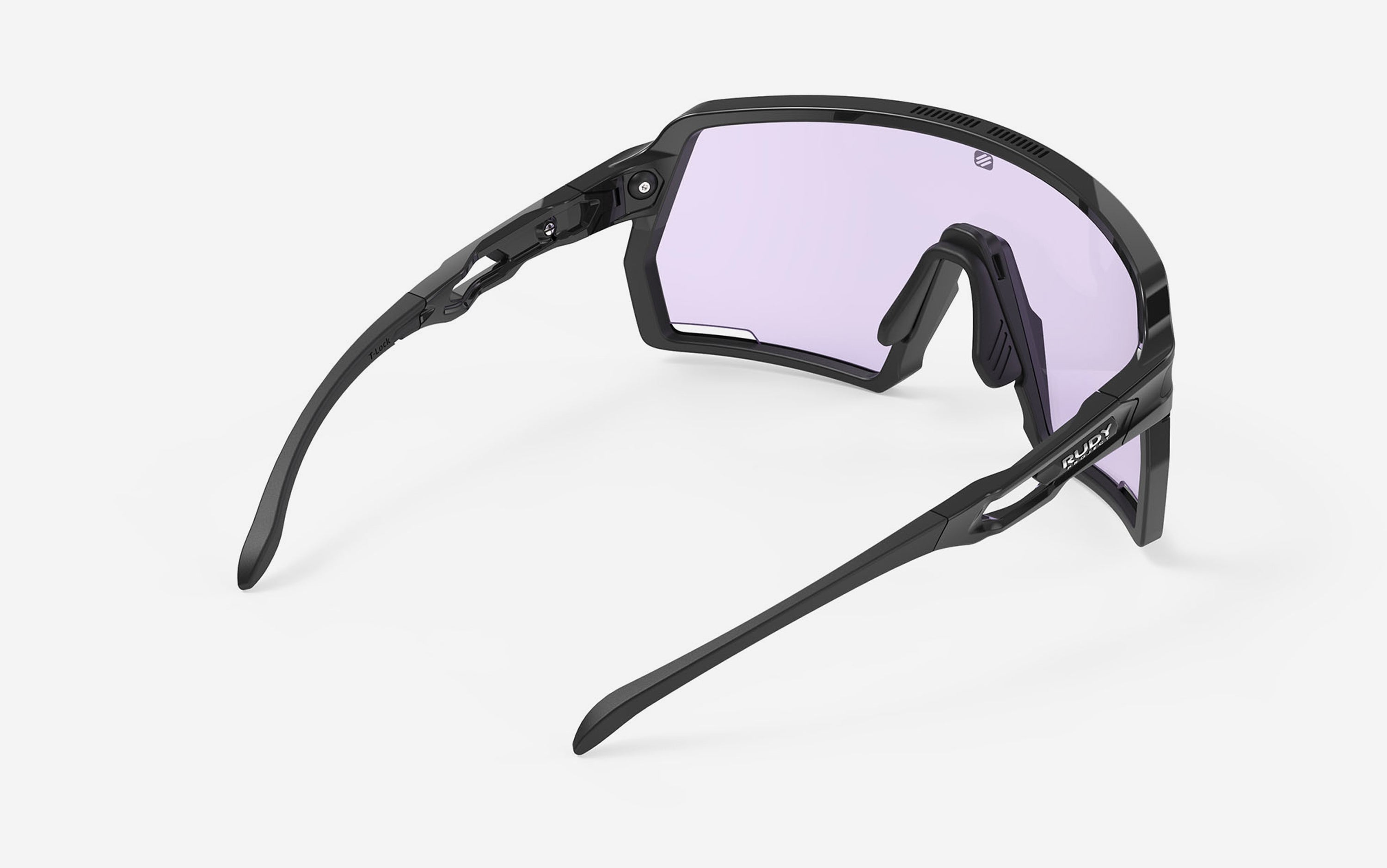 Kelion Black Gloss - ImpactX 2 Laser Purple | Rudy Project