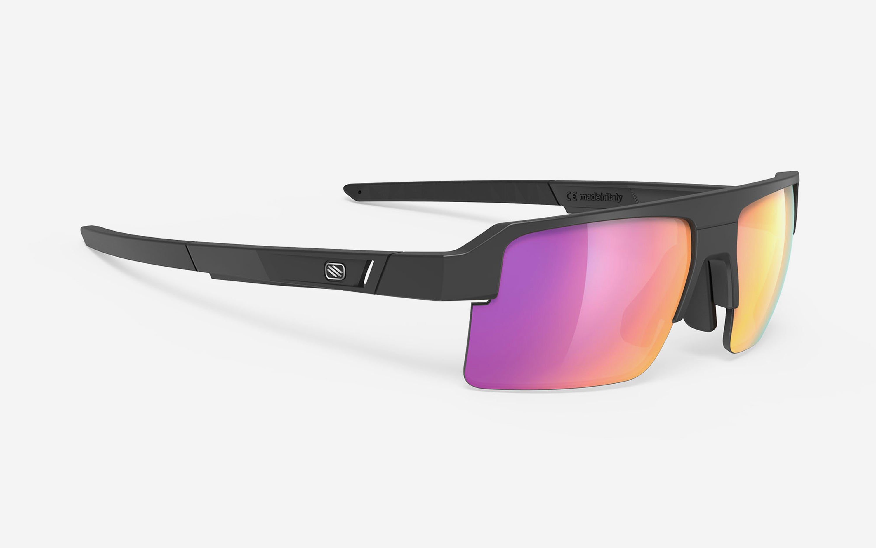 Sydus Black Gloss - ImpactX 2 Laser Purple | Rudy Project