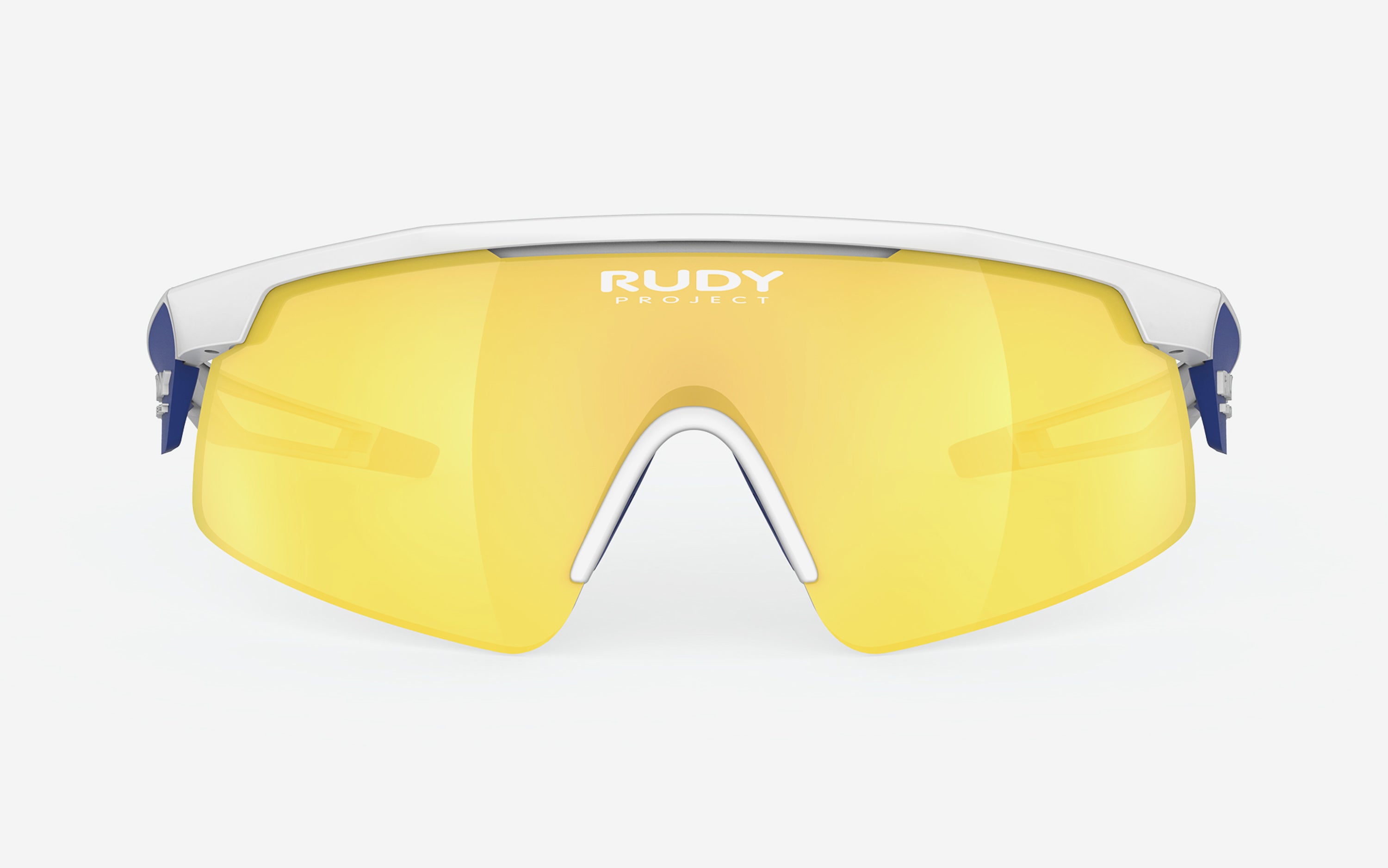 Turbolence Racing White Matte - ML Yellow | Rudy Project