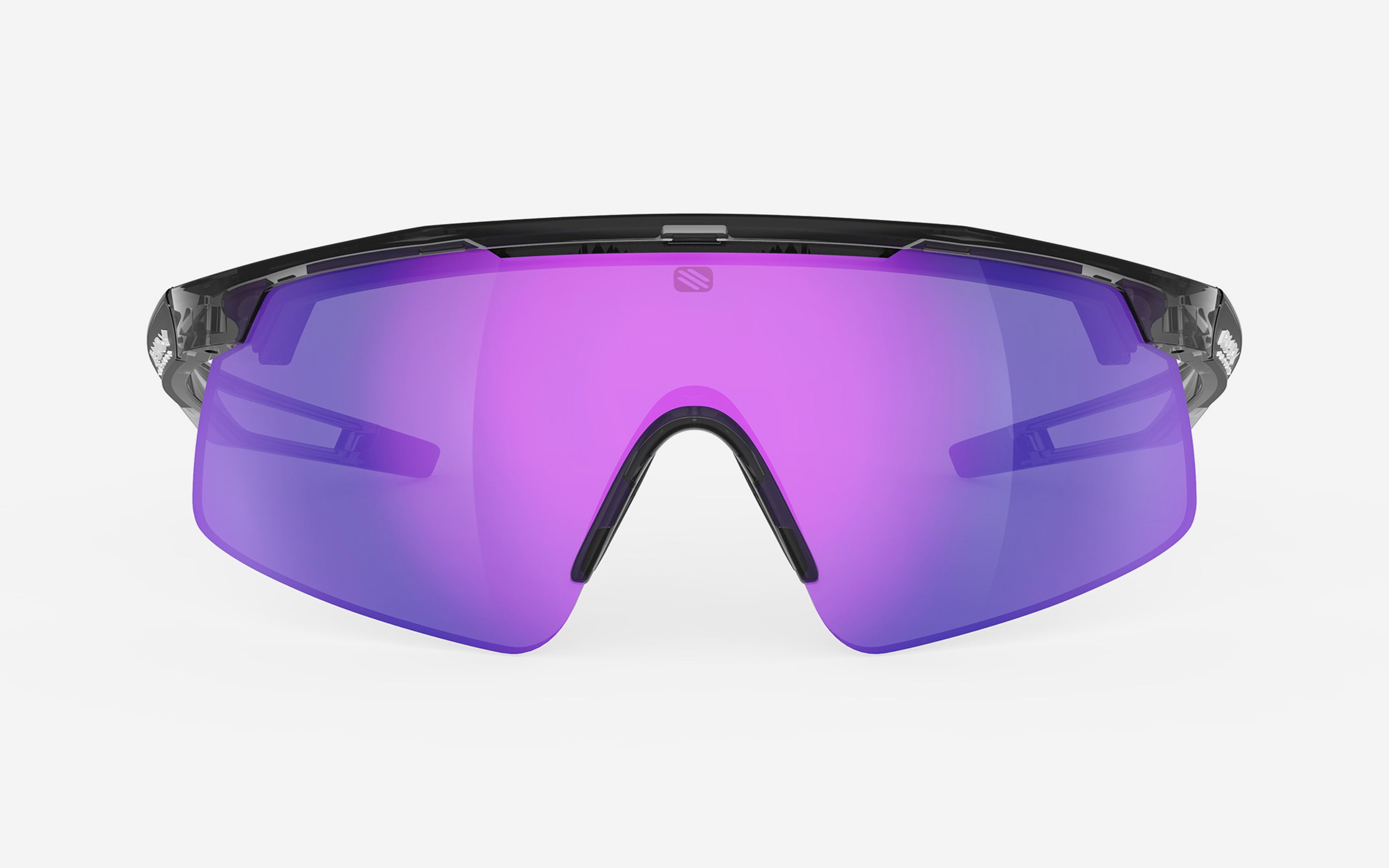 Turbolence Crystal Ash - ML Violet + Accessories | Rudy Project