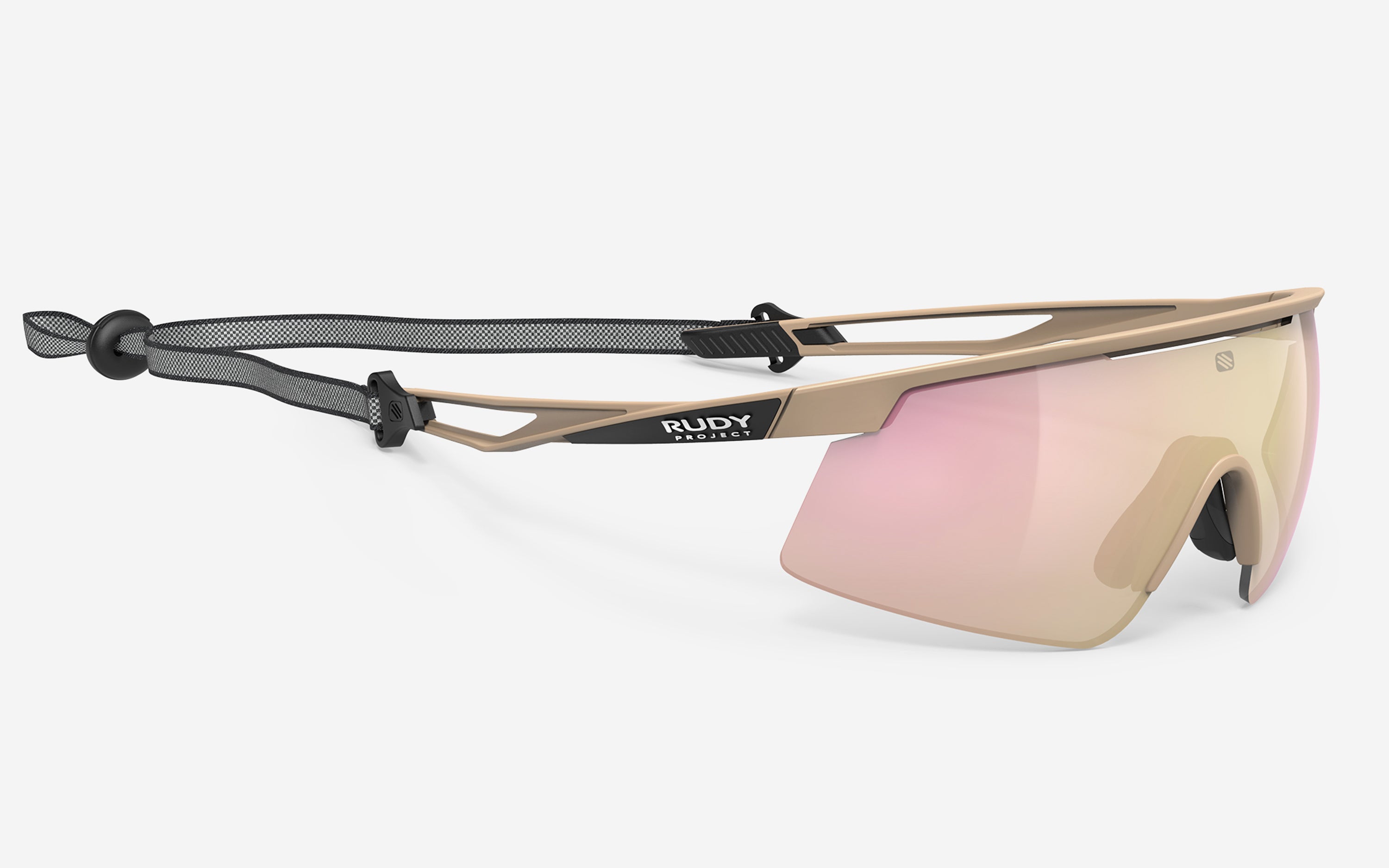 LUCKY RUDY×beatfpg Turbolence Desert Matte - ML Rose Gold + Accessories | Rudy Project