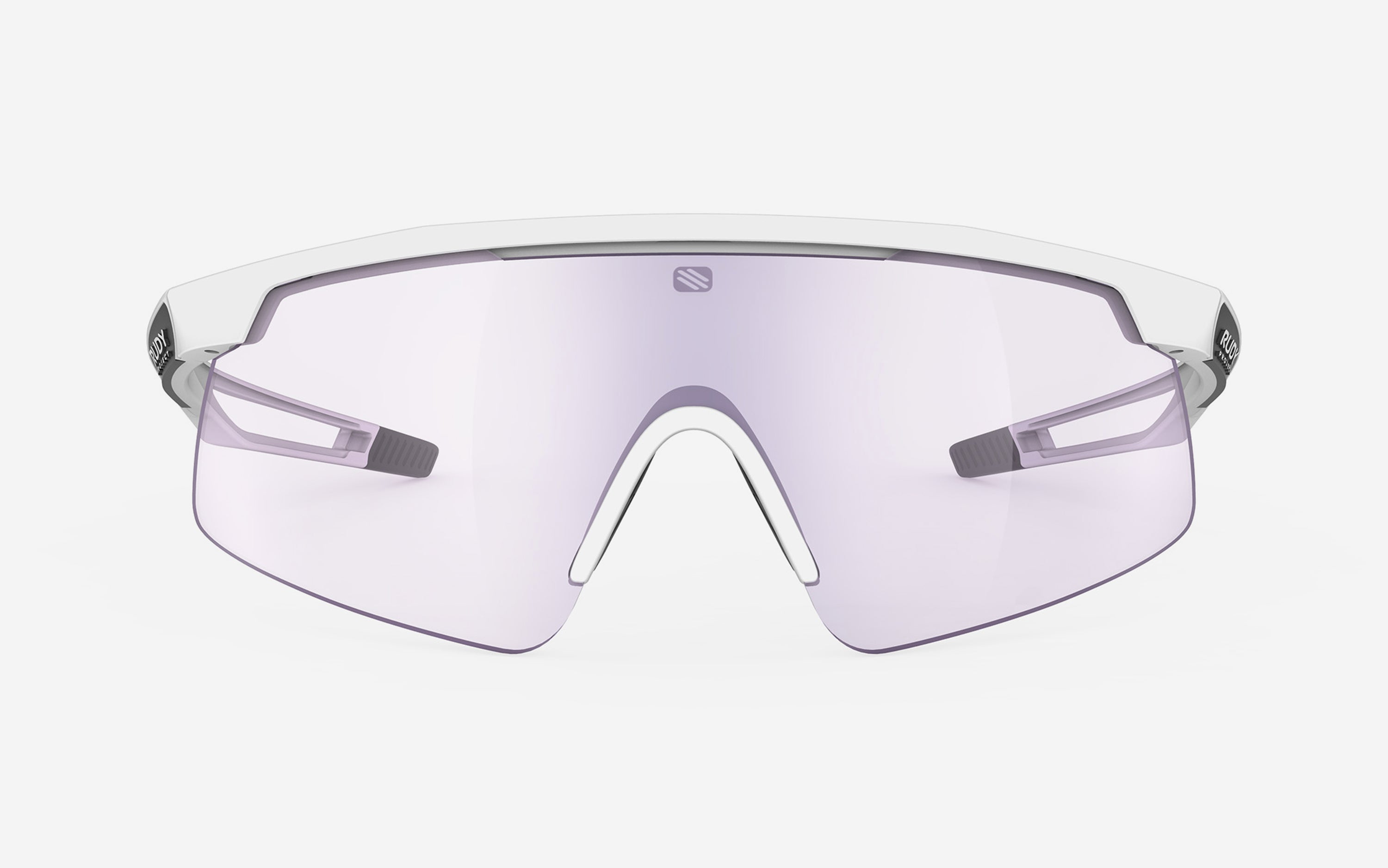 Turbolence White Matte - ImpactX 2 Laser Purple | Rudy Project