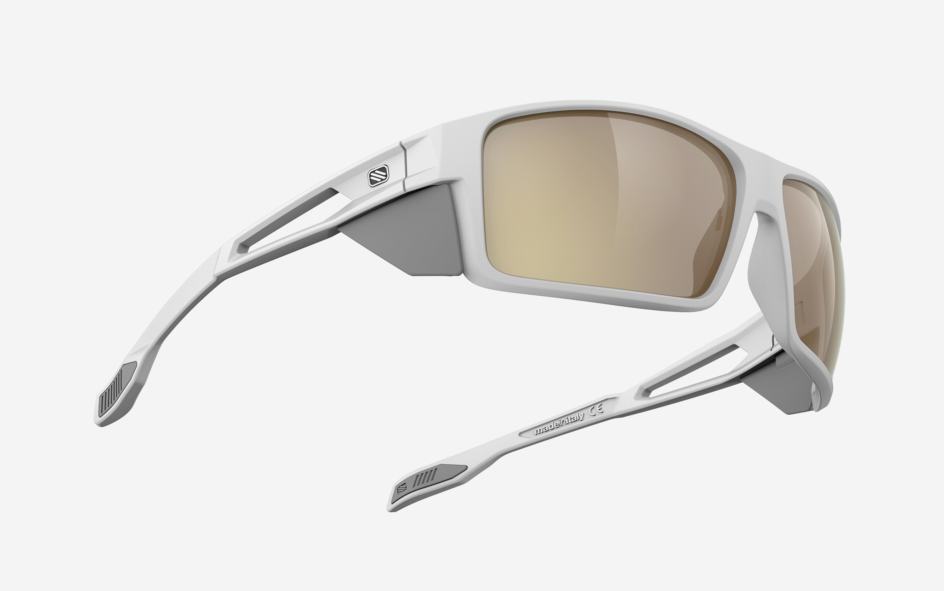 Nyad White Matte - ImpactX 2 Laser Crimson