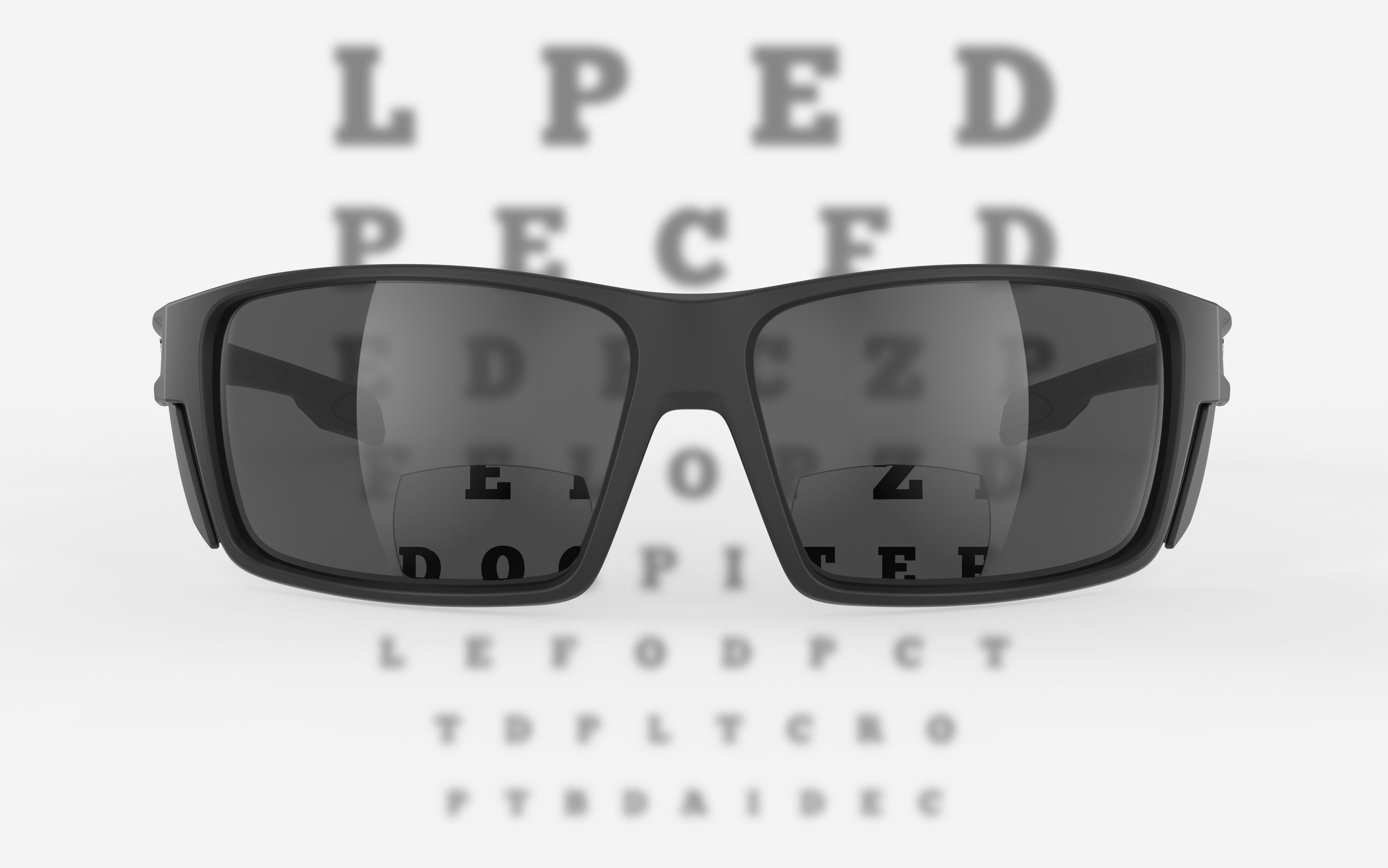 Nyad Readers Black Matte - Smoke Black +2.50 Rx