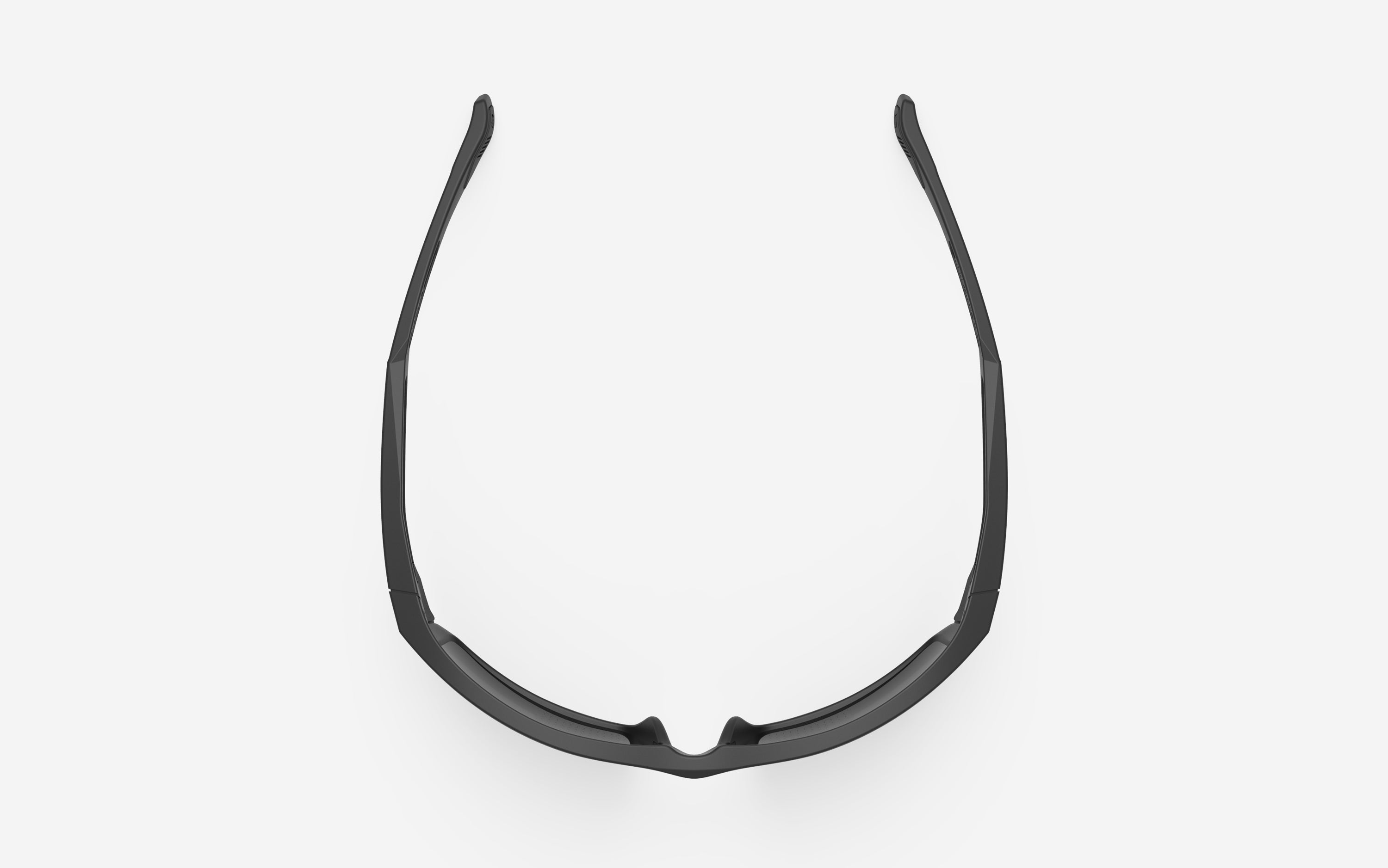 Nyad Readers Black Matte - Smoke Black +2.50 Rx