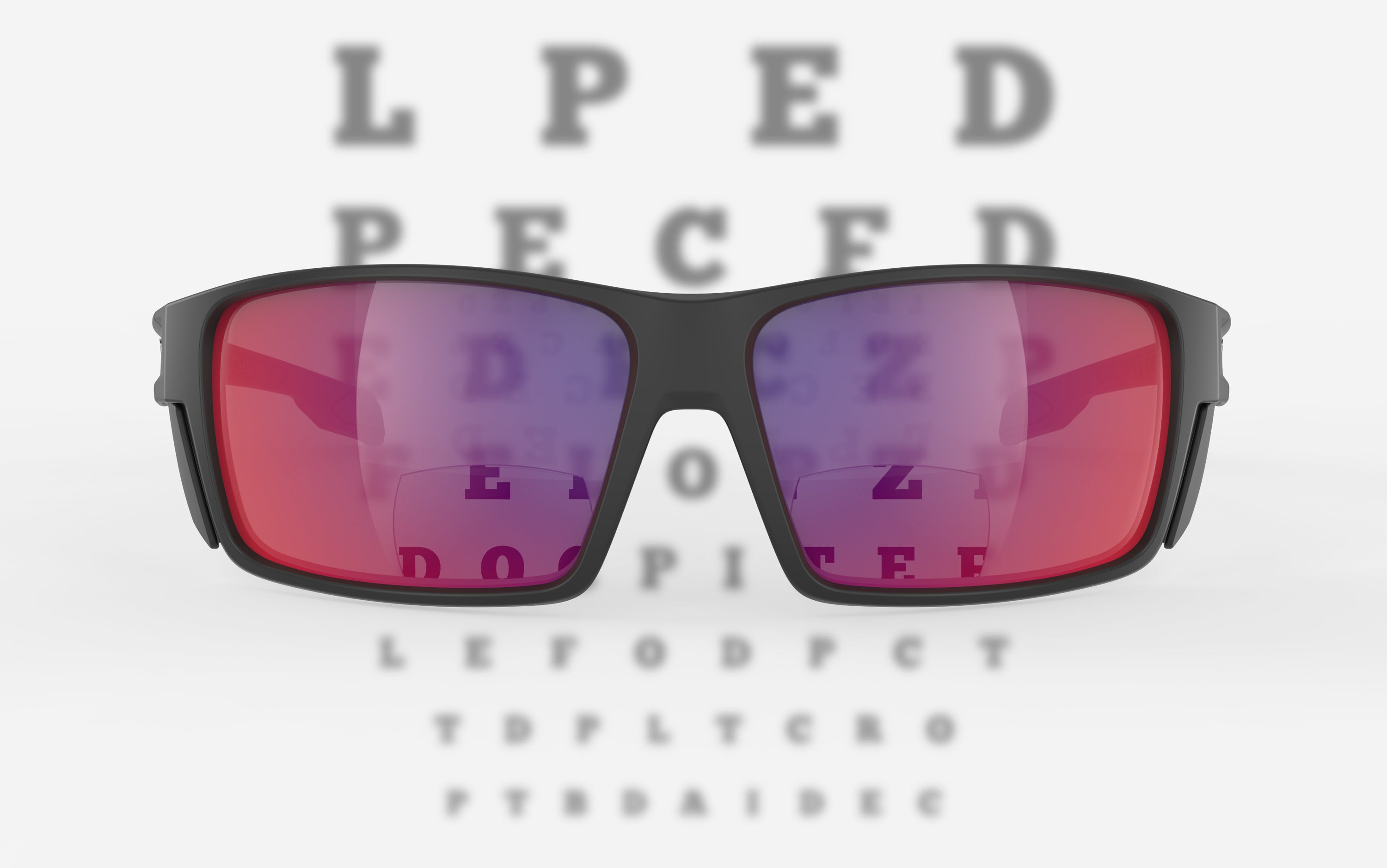 Nyad Readers Black Matte - ML Red