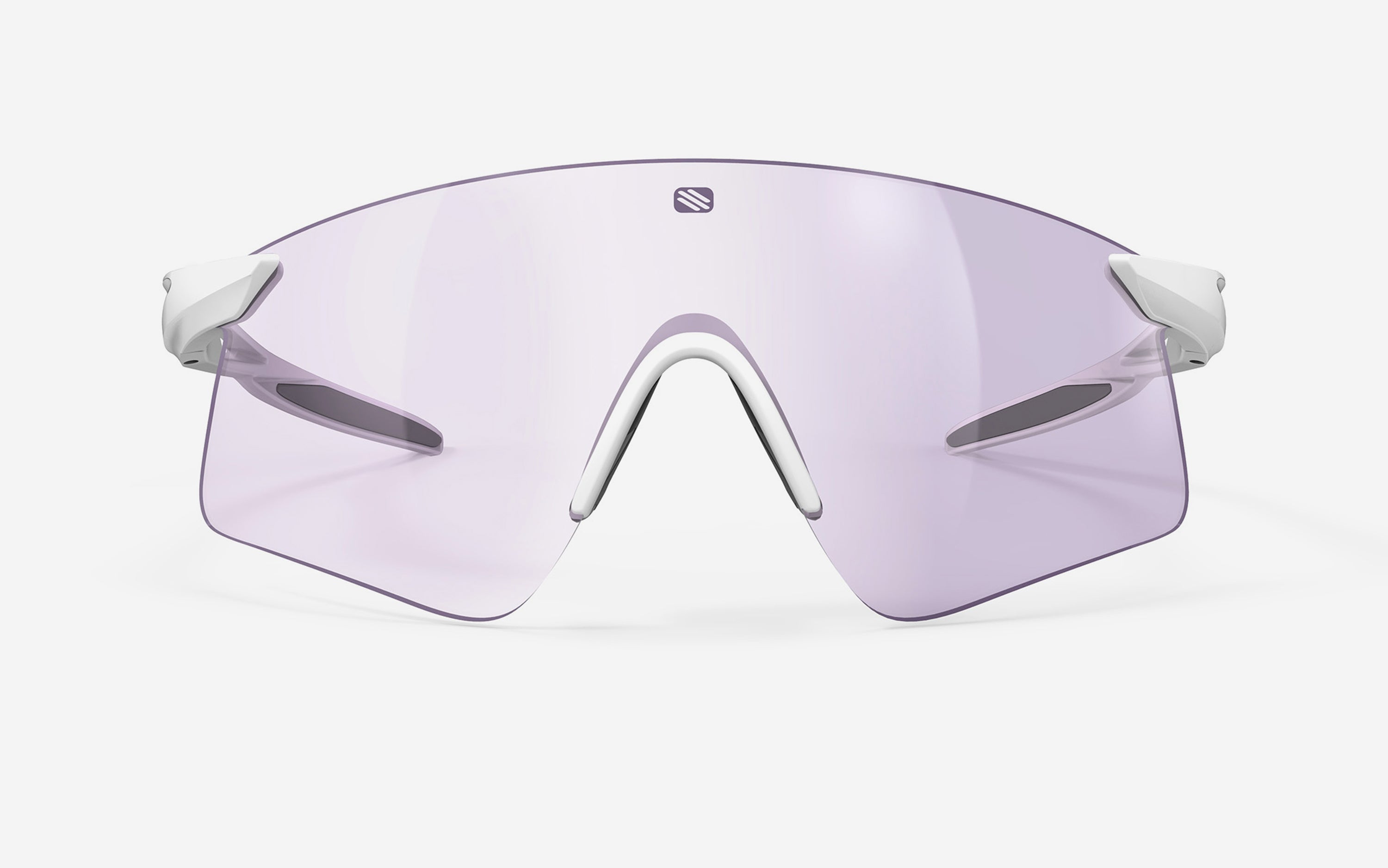 Astral Sphere White Gloss - ImpactX 2 Laser Purple | Rudy Project