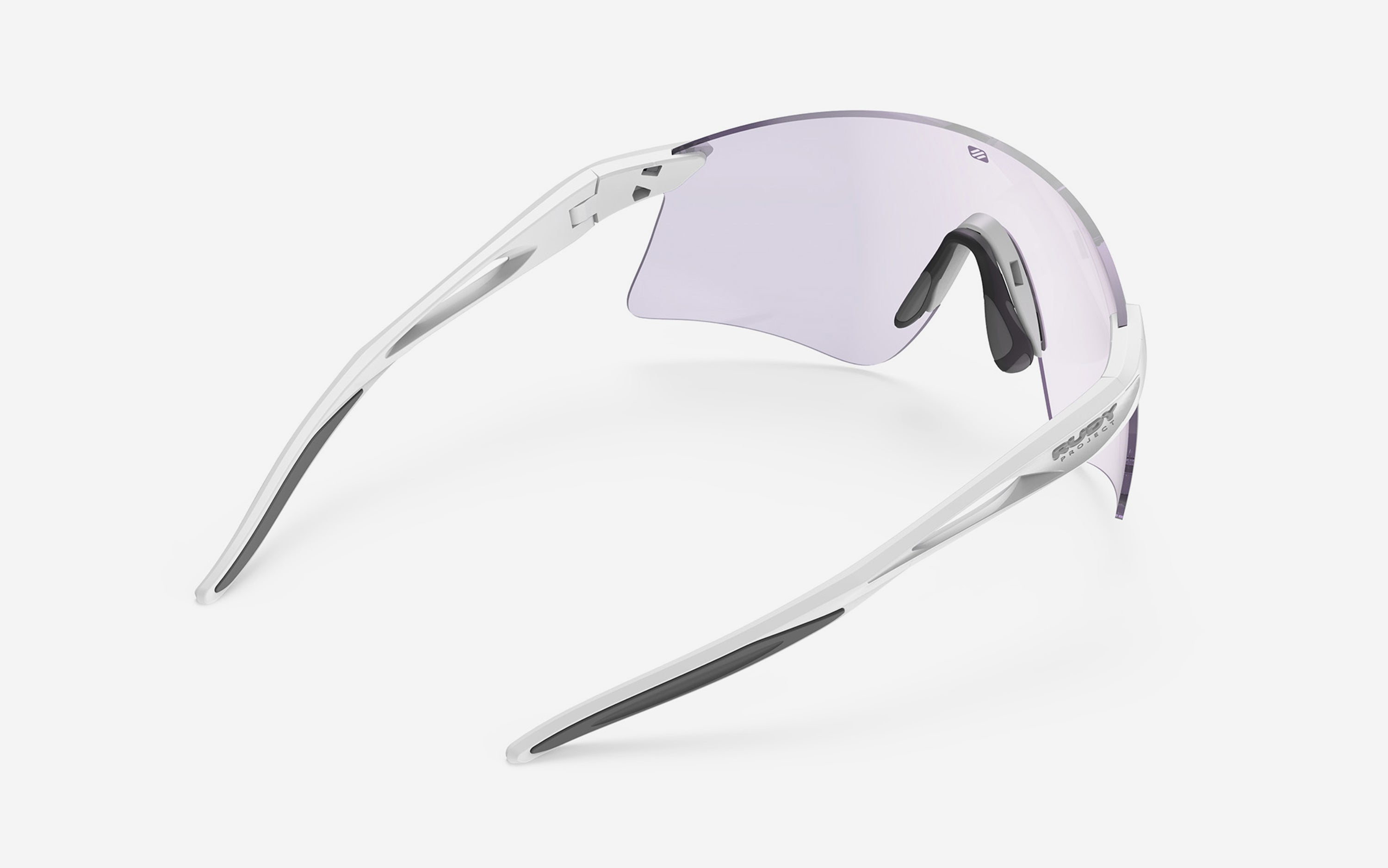 Astral Sphere White Gloss - ImpactX 2 Laser Purple | Rudy Project