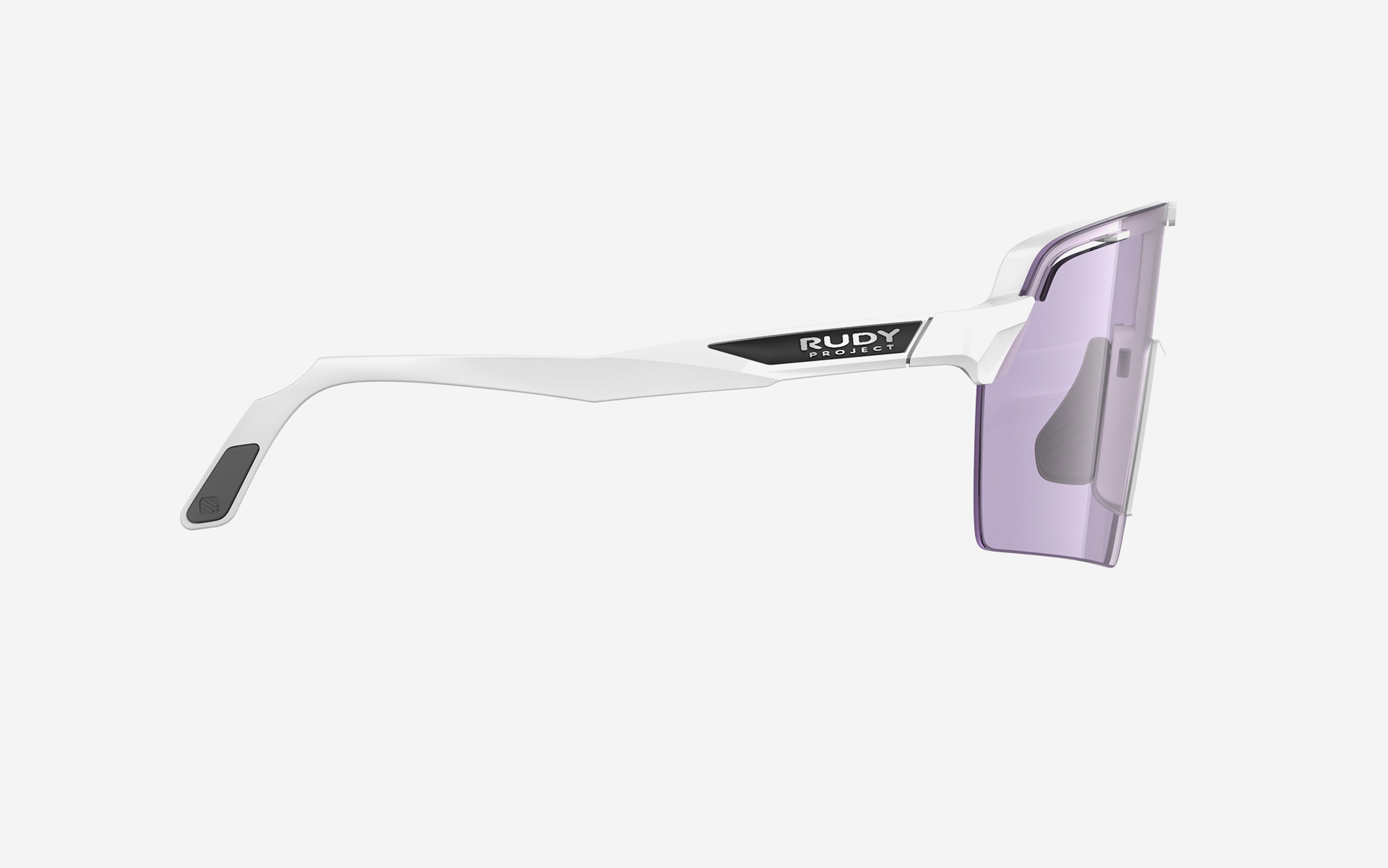 Spinshield Pro White Gloss - ImpactX 2 Laser Purple | Rudy Project