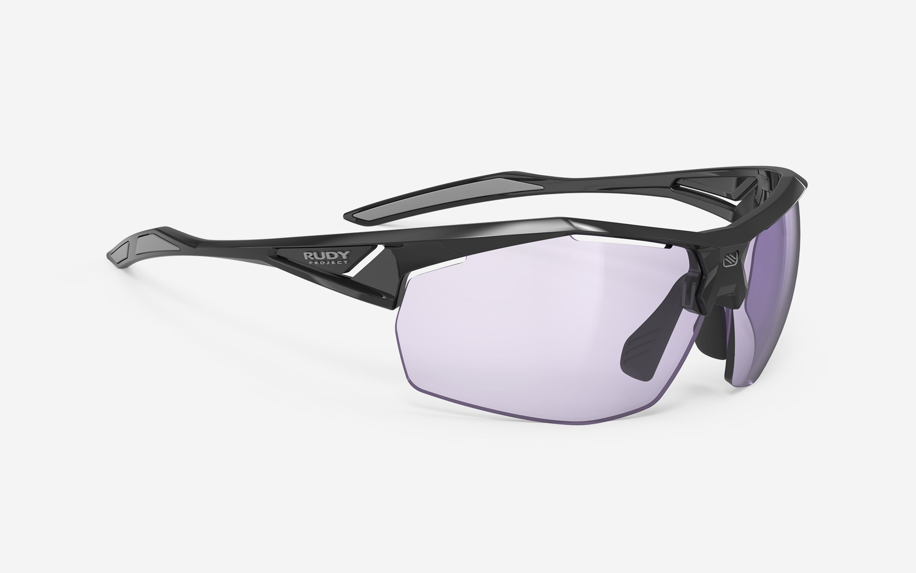Deltabeat Black Matte - ImpactX 2 Laser Purple | Rudy Project