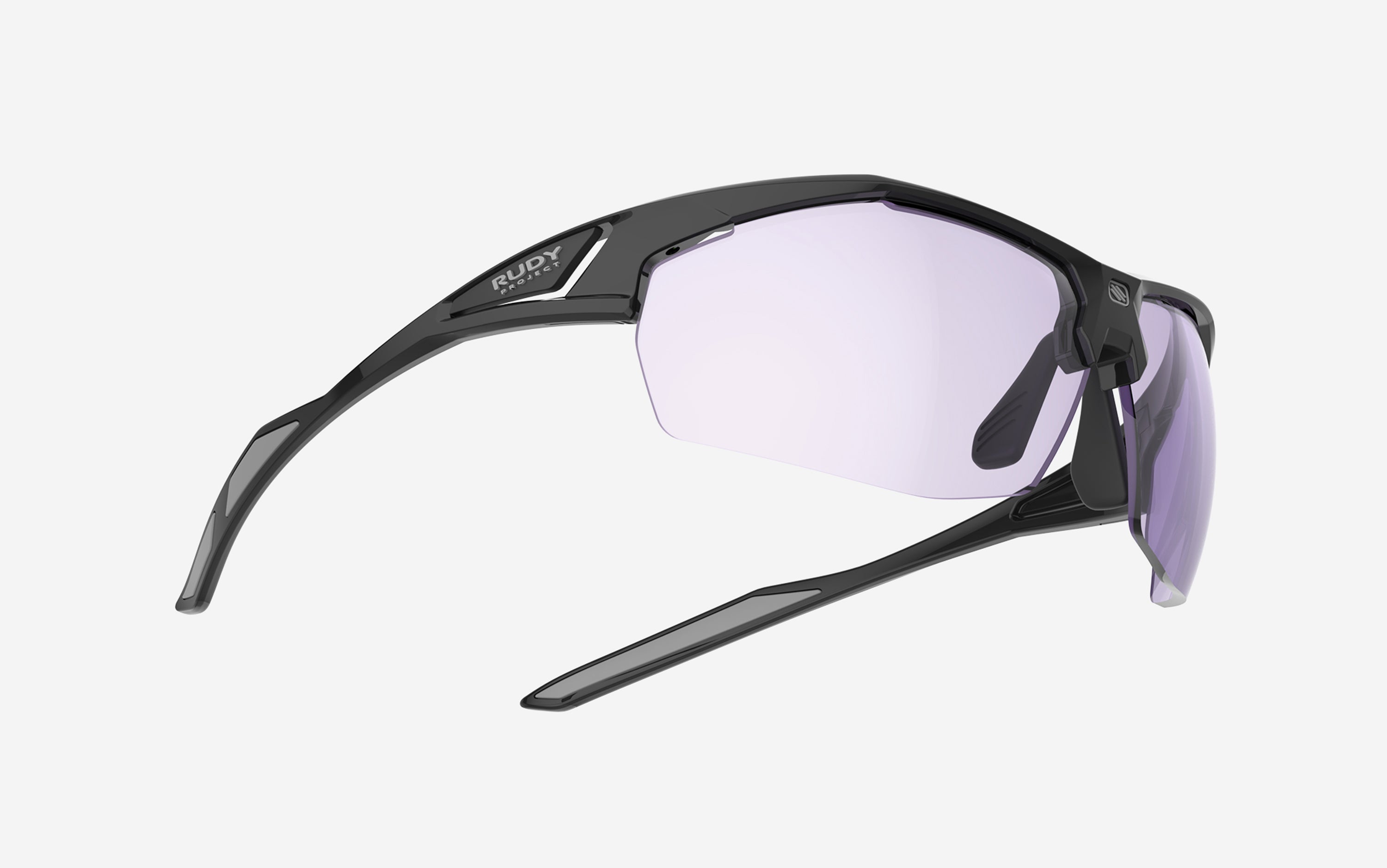 Sydus Black Gloss - ImpactX 2 Laser Purple | Rudy Project