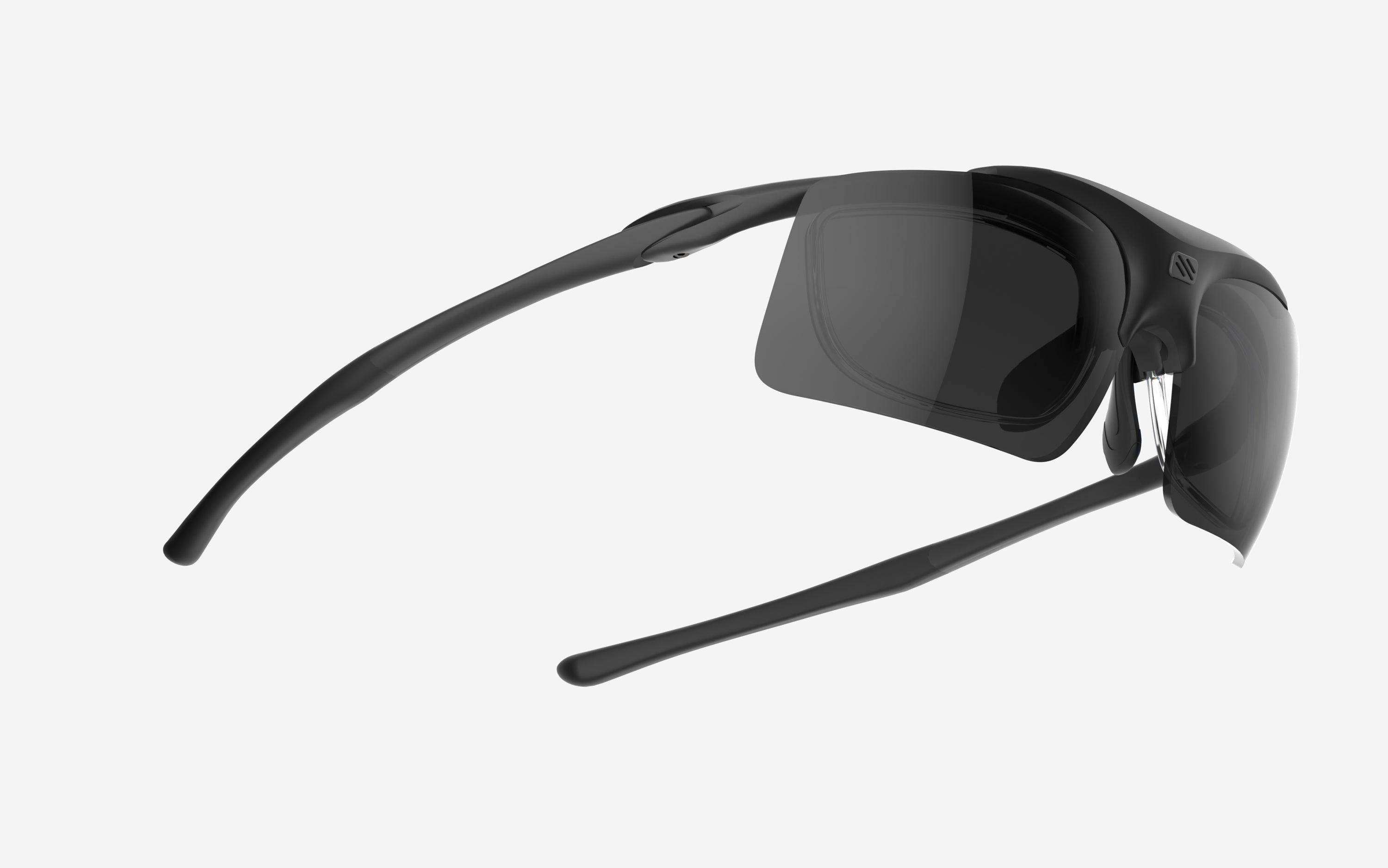 Exception X Black Matte - Smoke Black