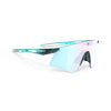 Rudy Project Astral Crystal Teal Water Gloss mirrored multilaser osmium performance sunglasses – front view