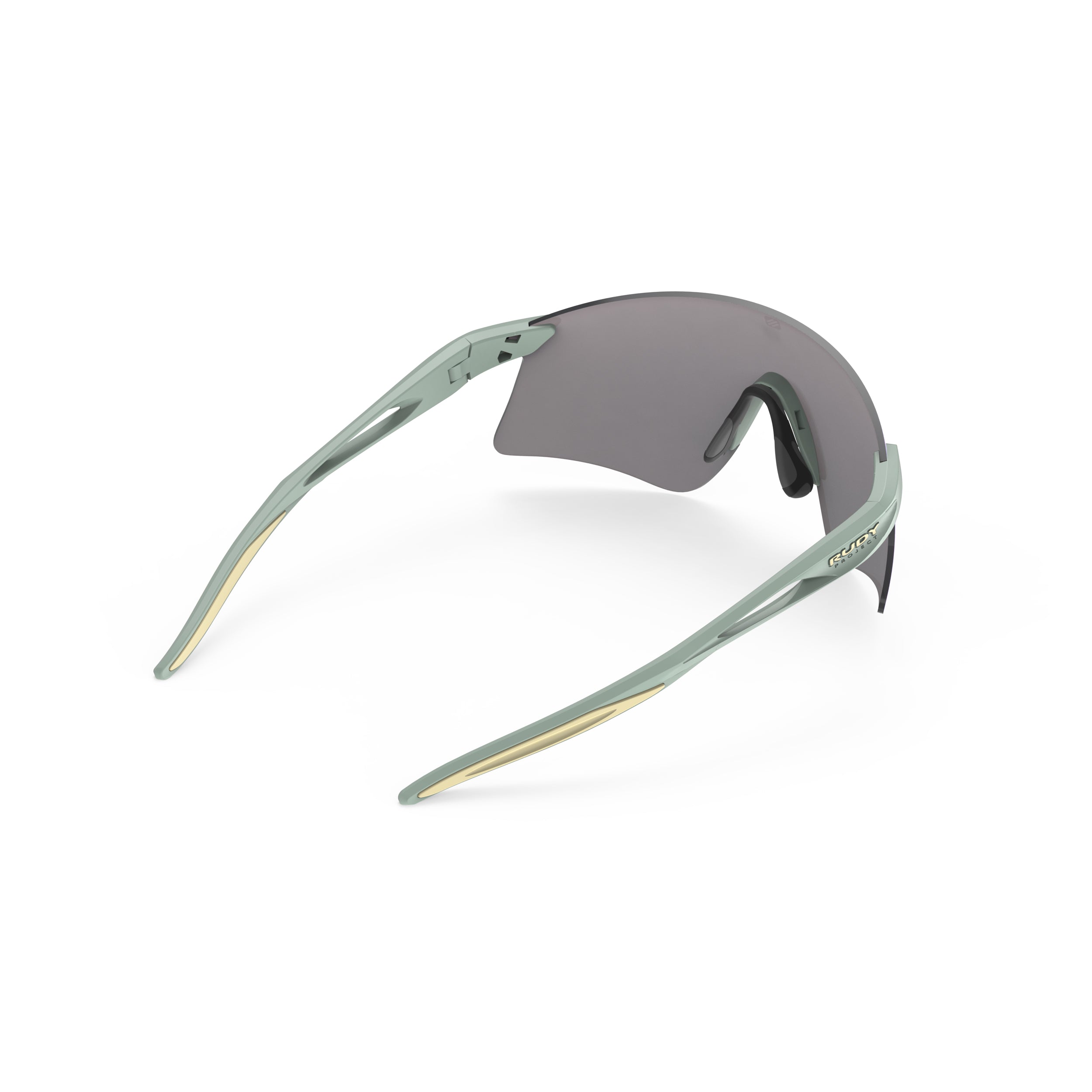 Rudy Project Astral Sphere Mint Matte Frame Mirrored Multilaser Ice Performance Sunglasses – rear view