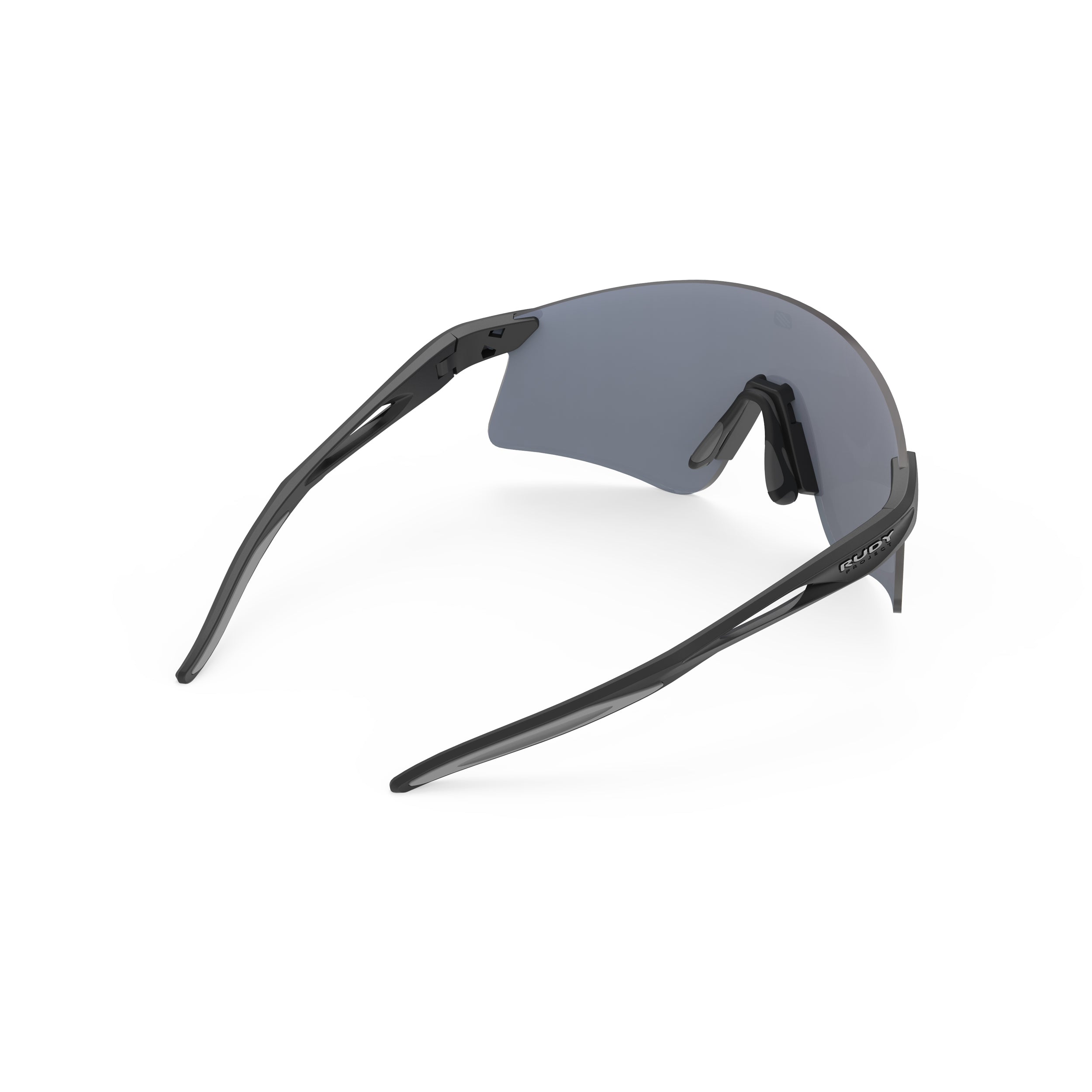 Rudy Project Astral X Black Matte mirrored multilaser red hdr performance sunglasses – rear view