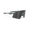 Rudy Project Astral X Green Sage Matte mirrored smoke black performance sunglasses – front view