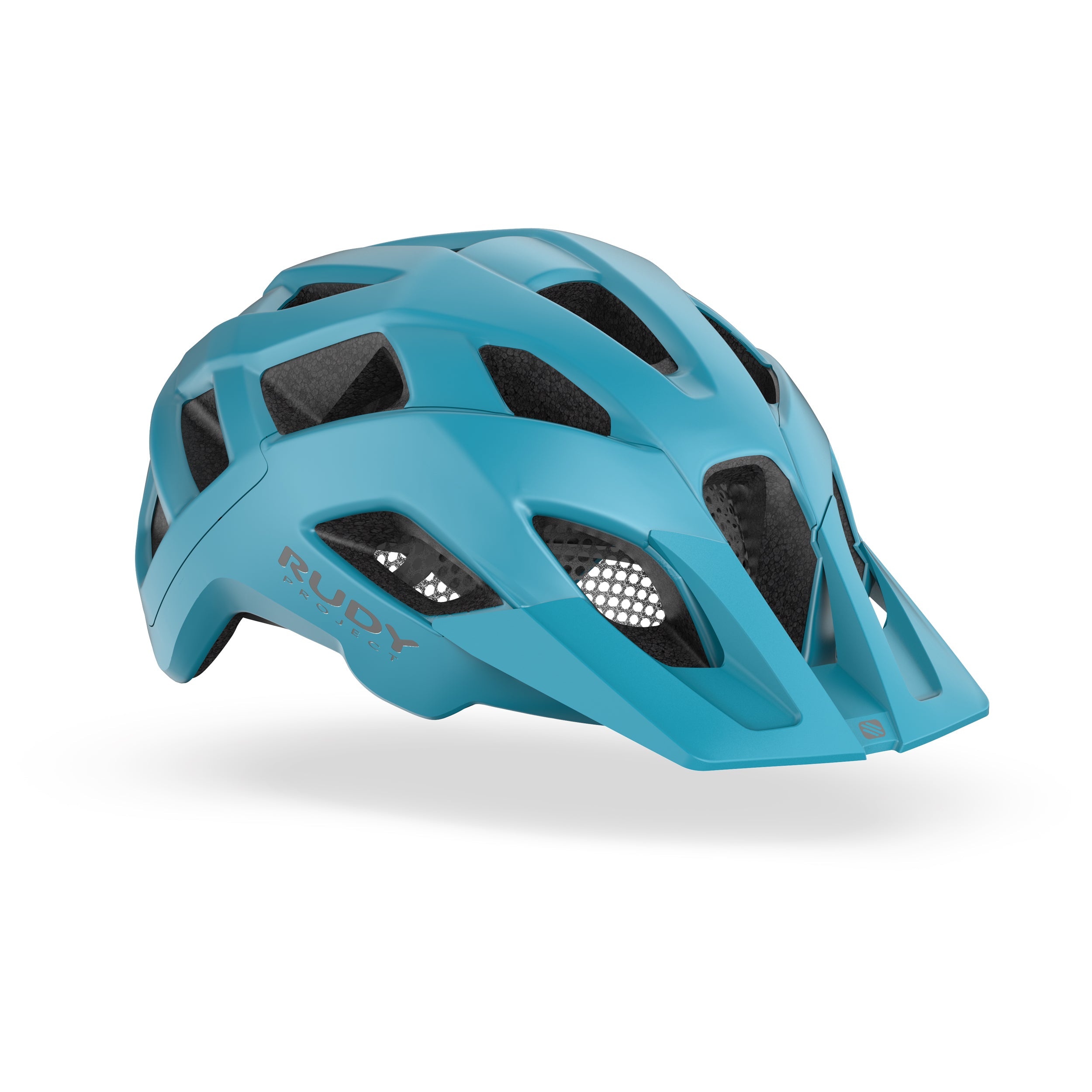 Rudy Project Crossway Lagoon Matte cycling helmet – front view