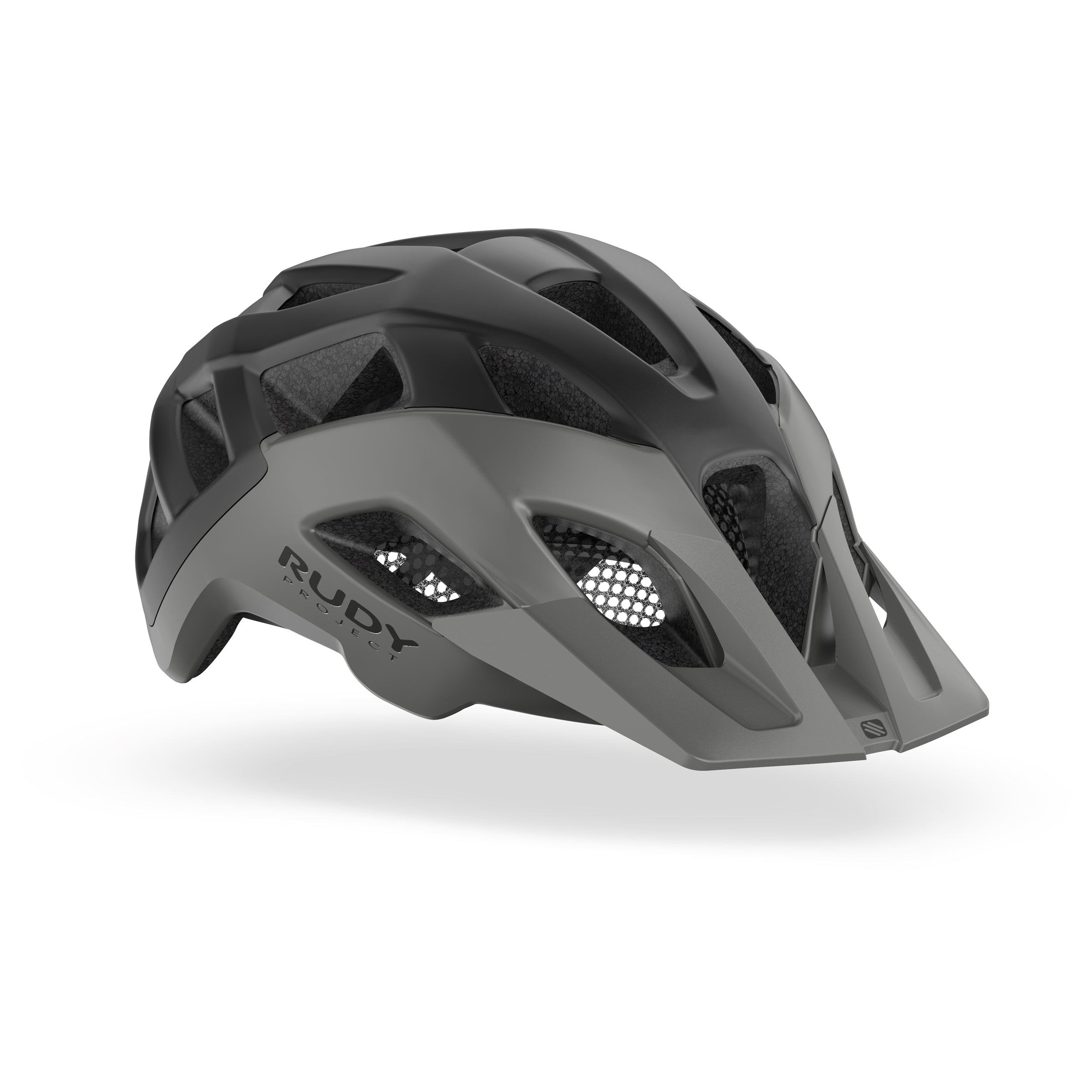 Rudy Project Crossway Lead/Black Matte cycling helmet – front view