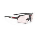 Deltabeat Photochromic - Charcoal Matte Frame | Red Lens