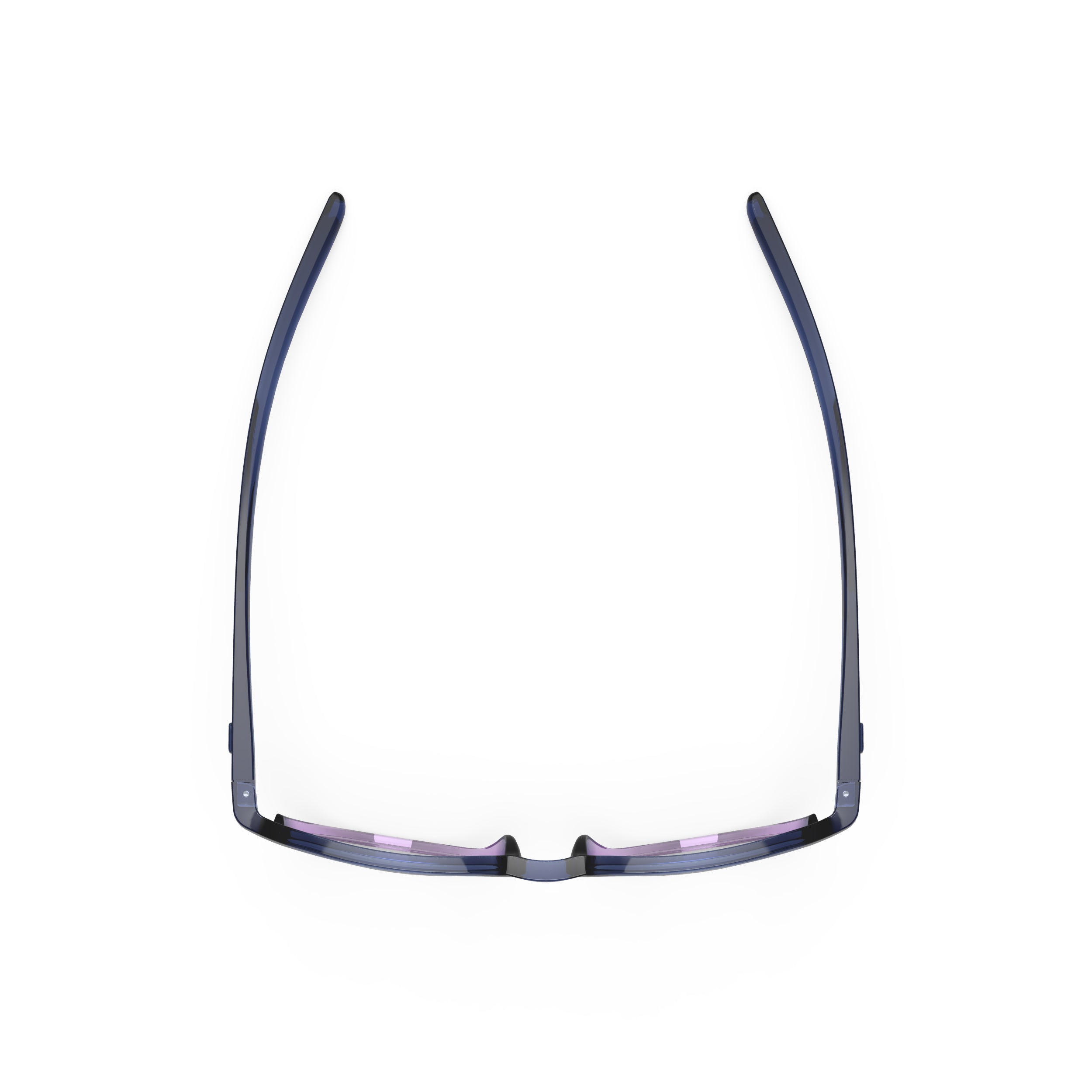 Rudy Project Glamshady Crystal Blue Avio Lilac Gloss performance sunglasses – top view