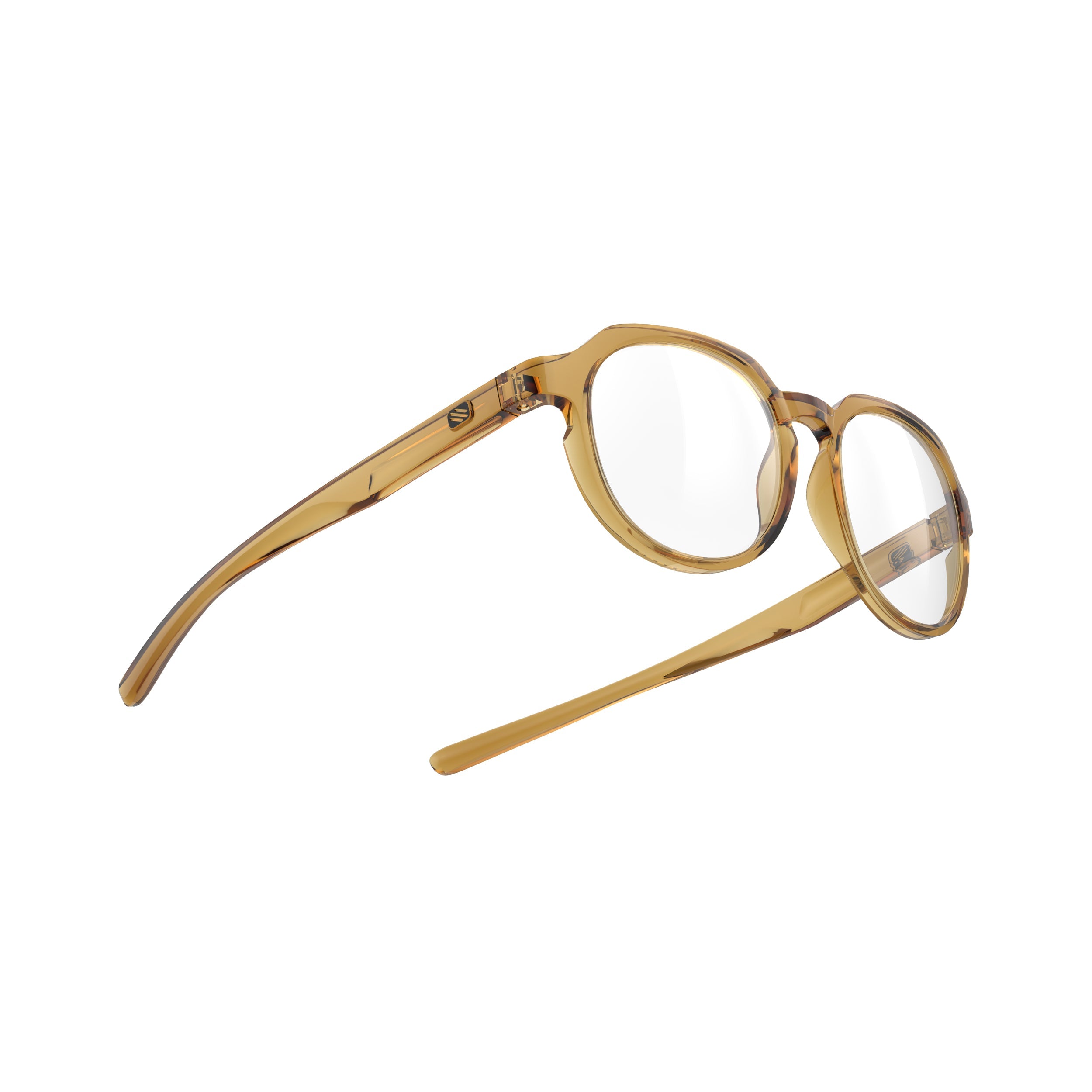 Rudy Project Glamshady Crystal Butterscotch Gloss performance sunglasses – side view