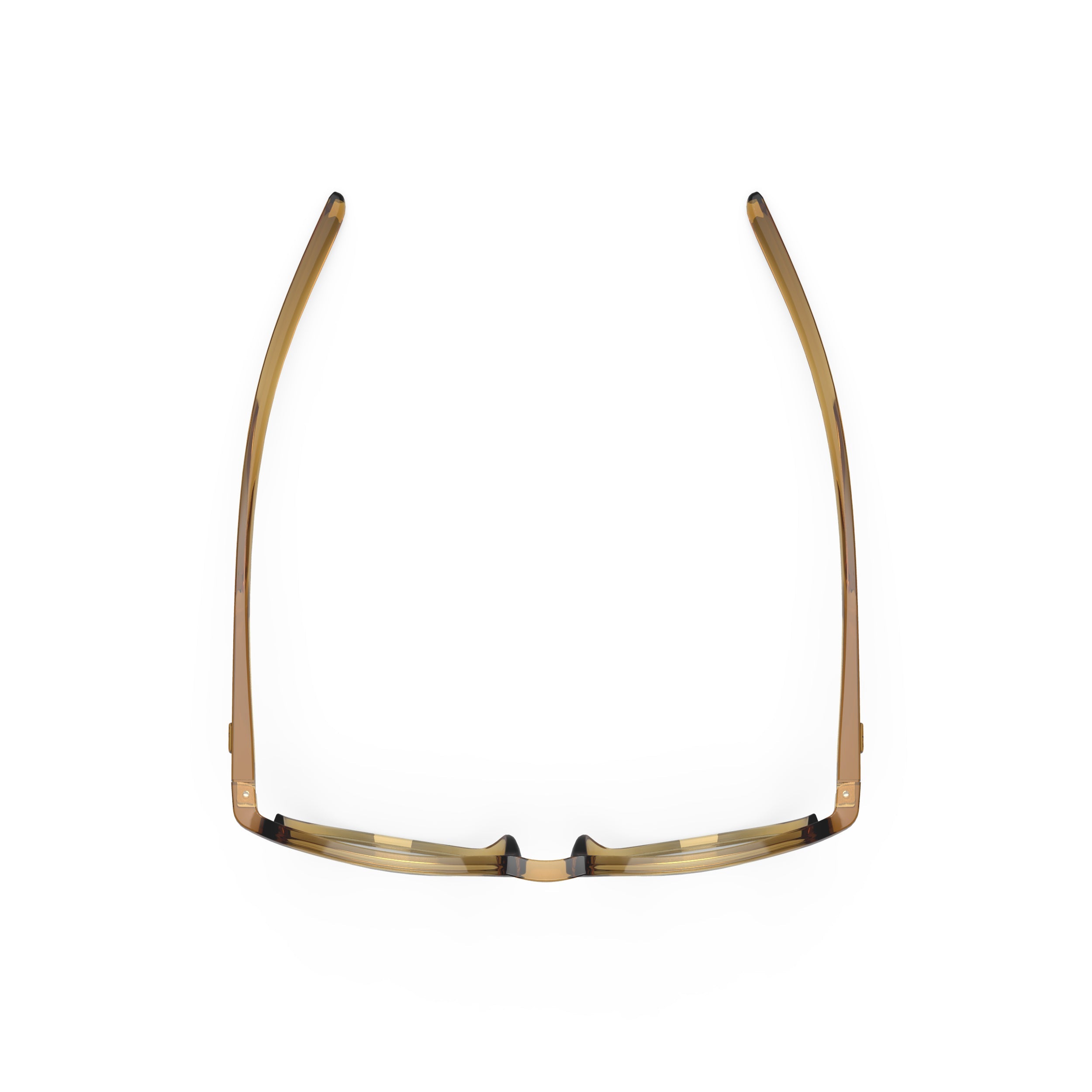 Rudy Project Glamshady Crystal Butterscotch Gloss performance sunglasses – top view