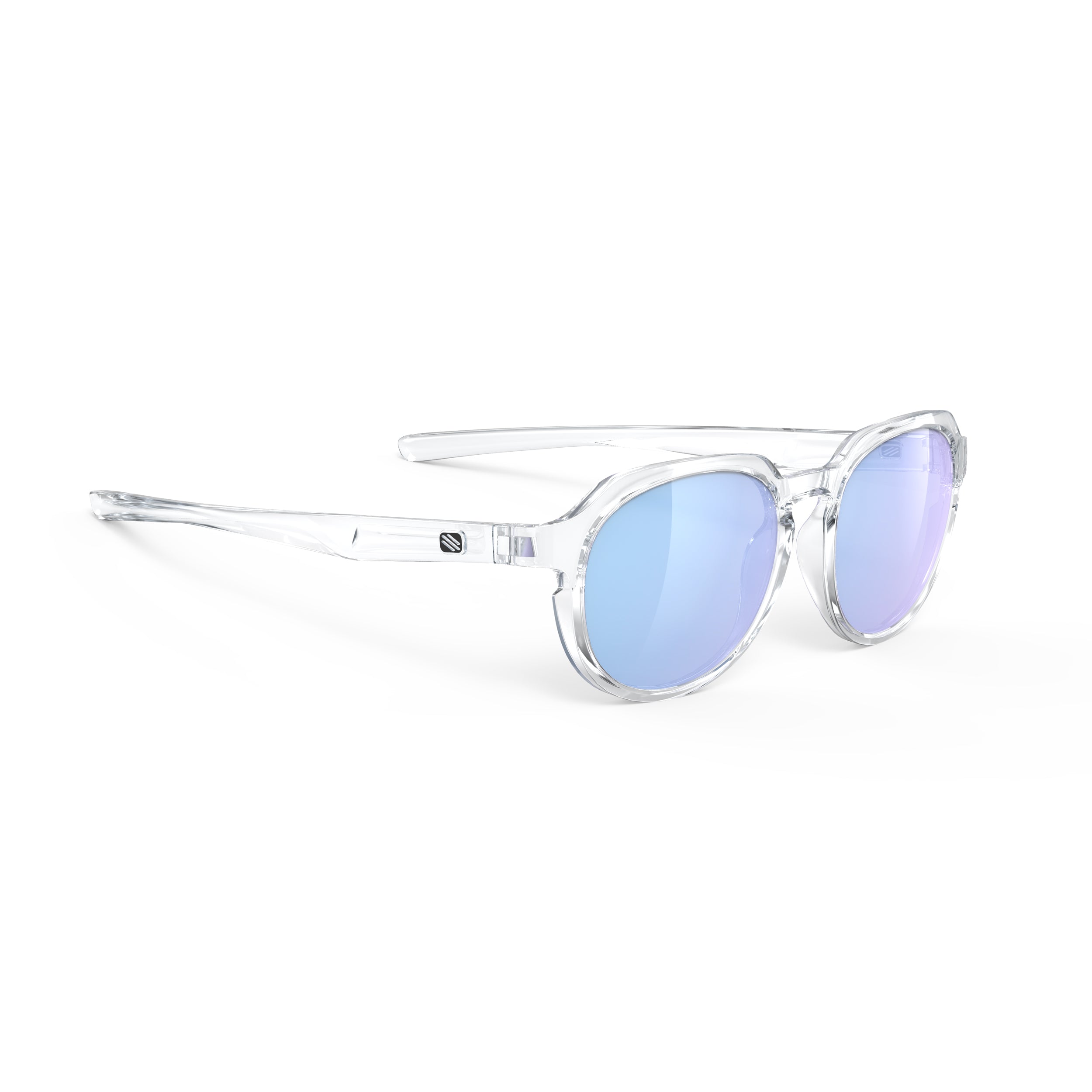 Rudy Project Glamshady Crystal Gloss mirrored multilaser ice performance sunglasses – front view